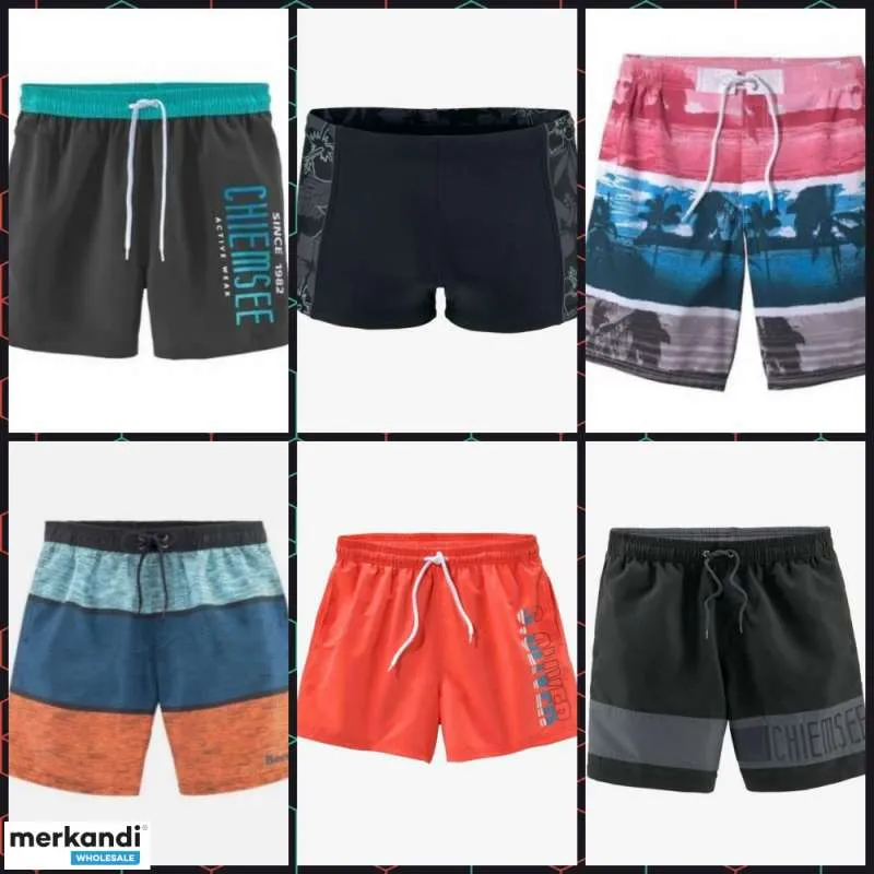010034 MIX ropa de playa para hombre de S.Oliver, Bruno Banani, Aress, Buffalo, Bench, Arena, ESCollection...