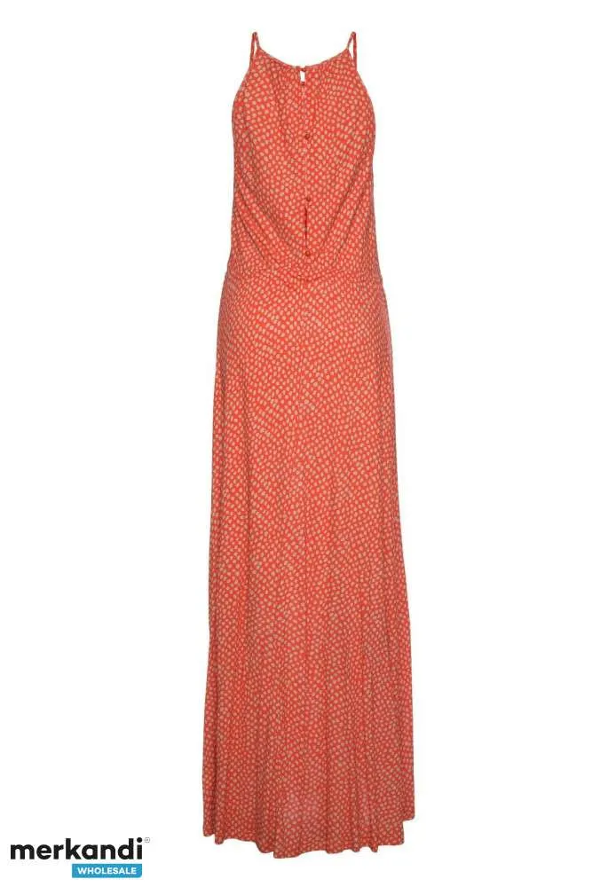 020101 Vestido largo de verano de Lascana con estampado pequeño. Modelo: 43774654