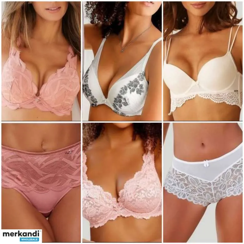 070002 Ropa interior de mujer MIX. ¡Recién llegados! El lote consta de un 50% de tops y un 50% de bottoms