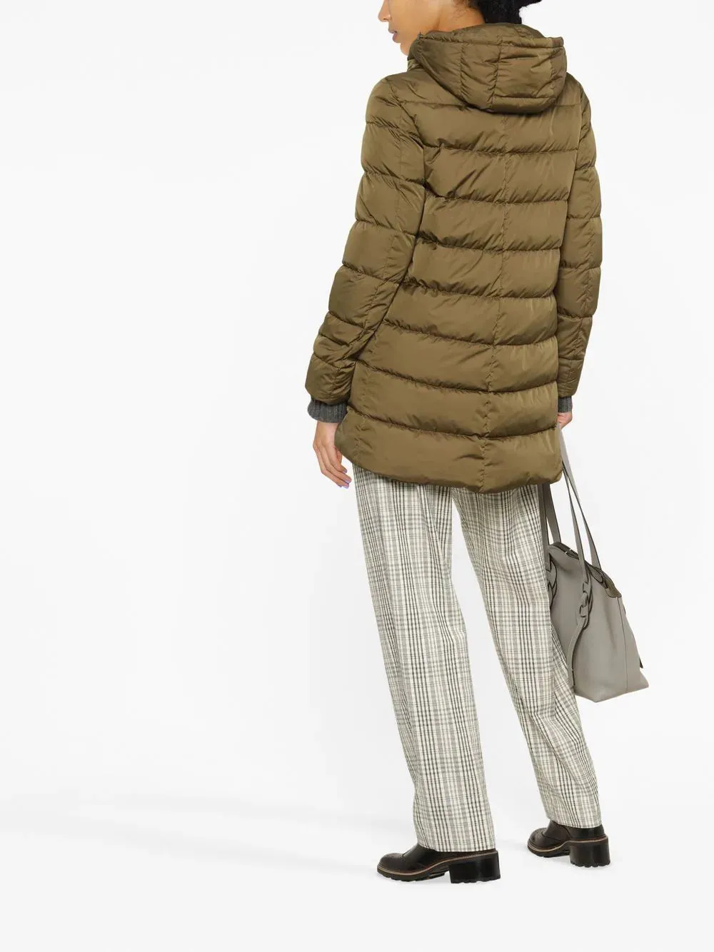 ABRIGO PUFFER KAKI