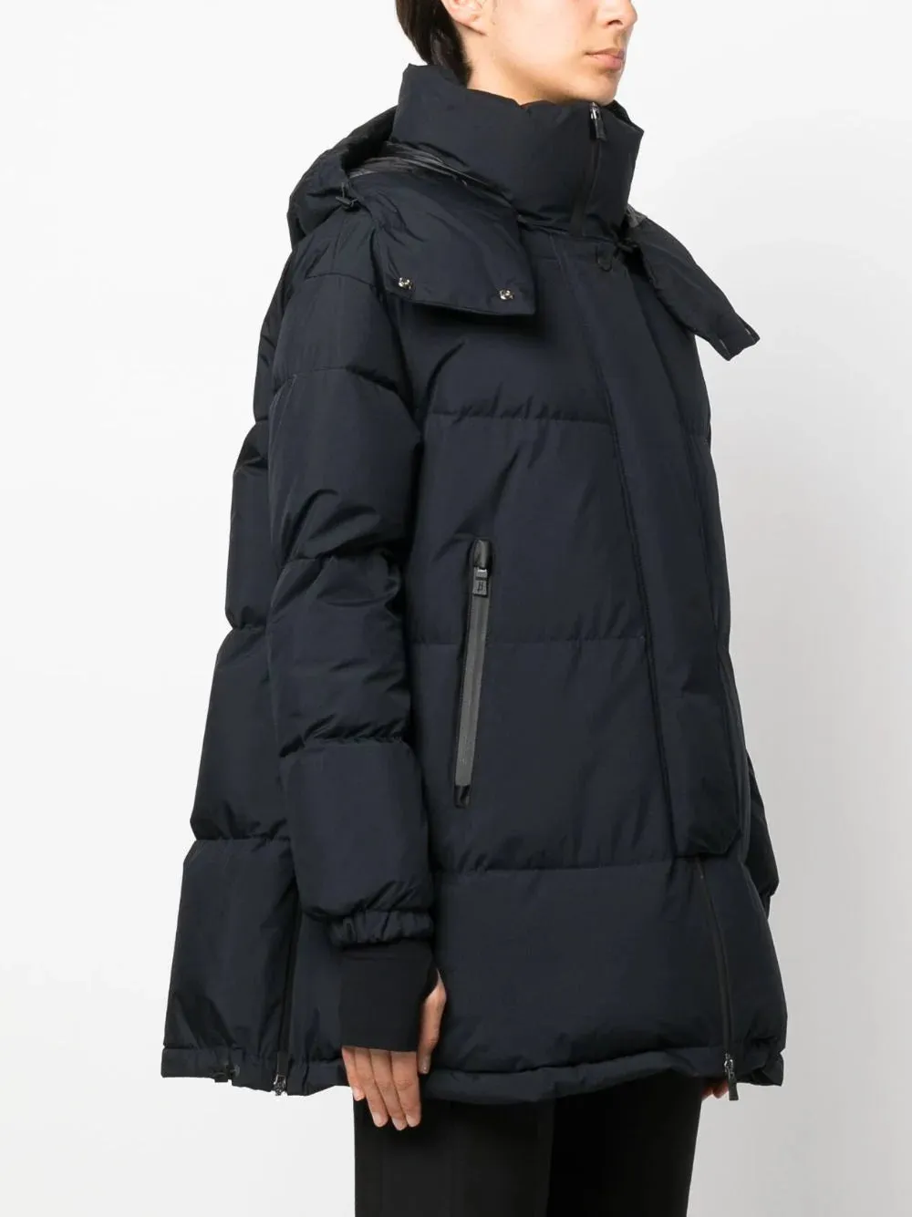 ABRIGO PUFFER LAMINAR NAVY