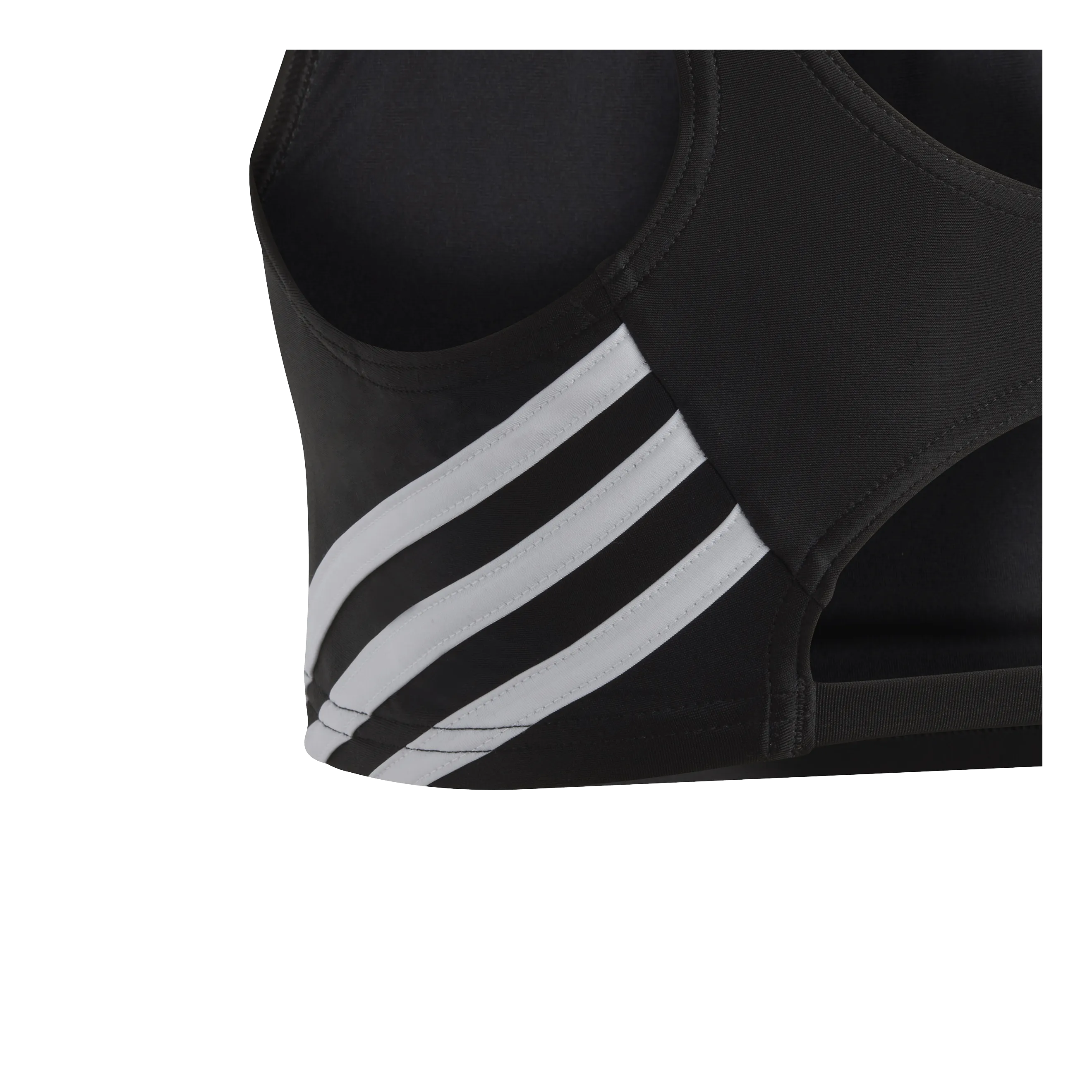 ADIDAS 3STRIPES BIKINI BLACK / WHITE