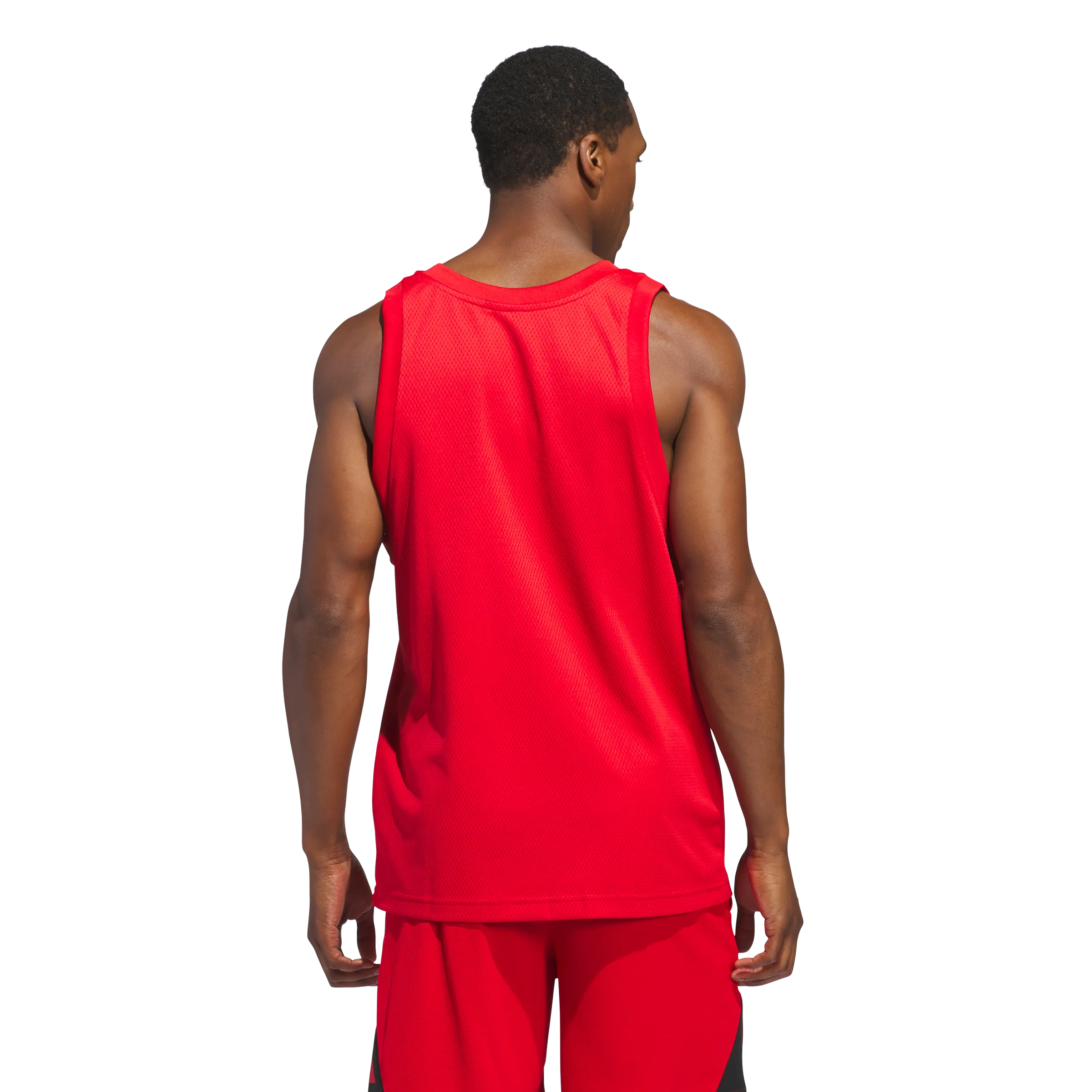 Adidas Basketball Legends Tank Top Better Scarlet / White