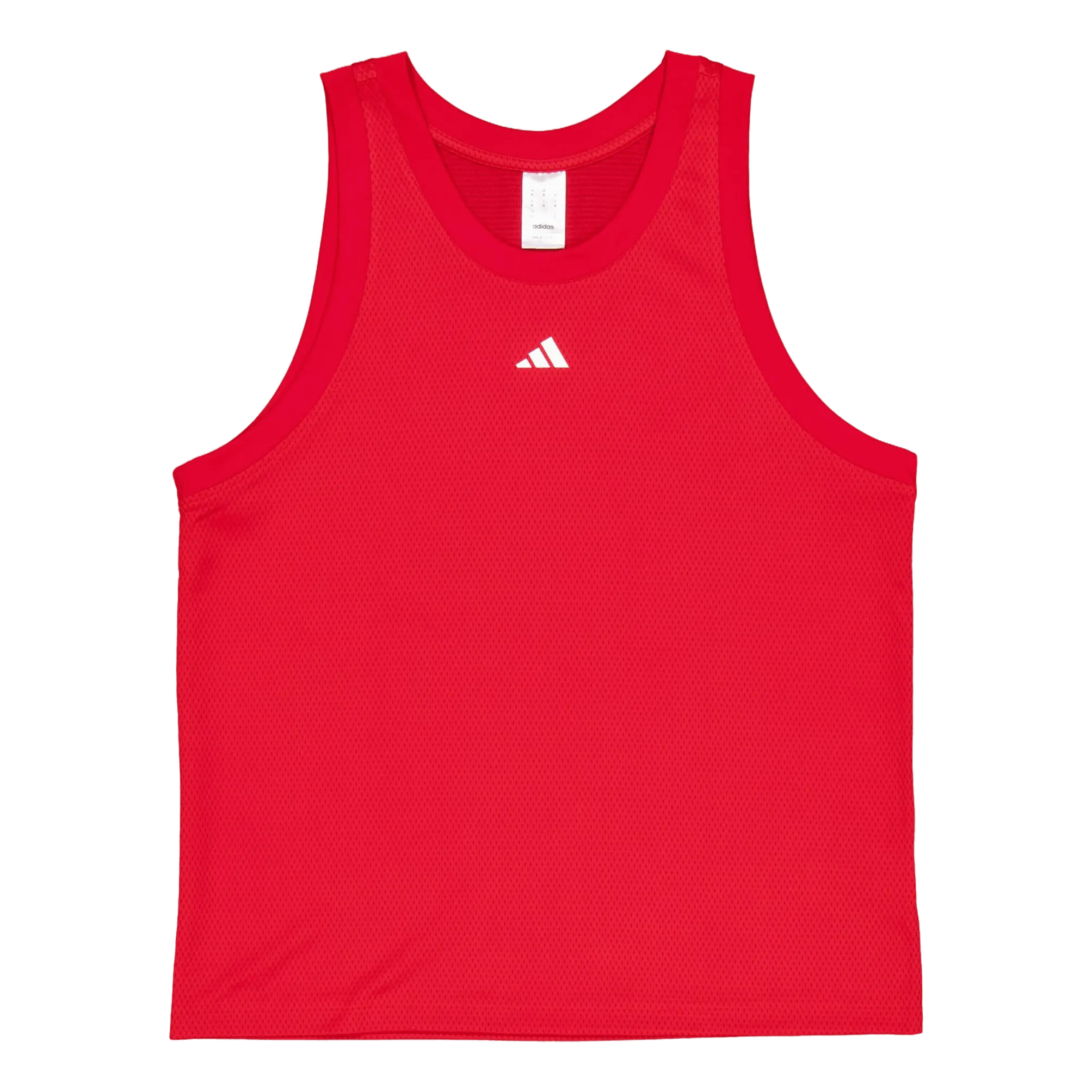 Adidas Basketball Legends Tank Top Better Scarlet / White