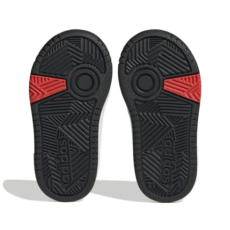 ADIDAS INFANTS HOOPS 3.0 CF I "WHITEBRIGHT RED"