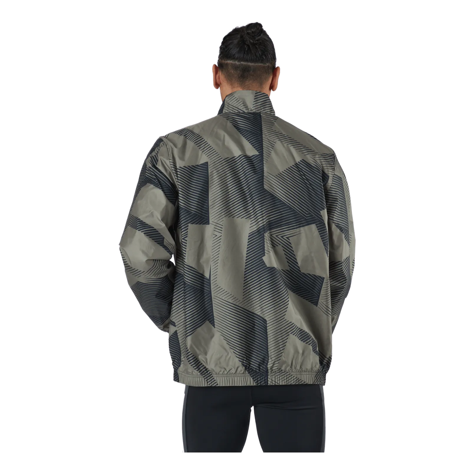 Adidas Sportswear Three Bar Graphics Track Jacket Multicolor / Orbit Green / Carbon