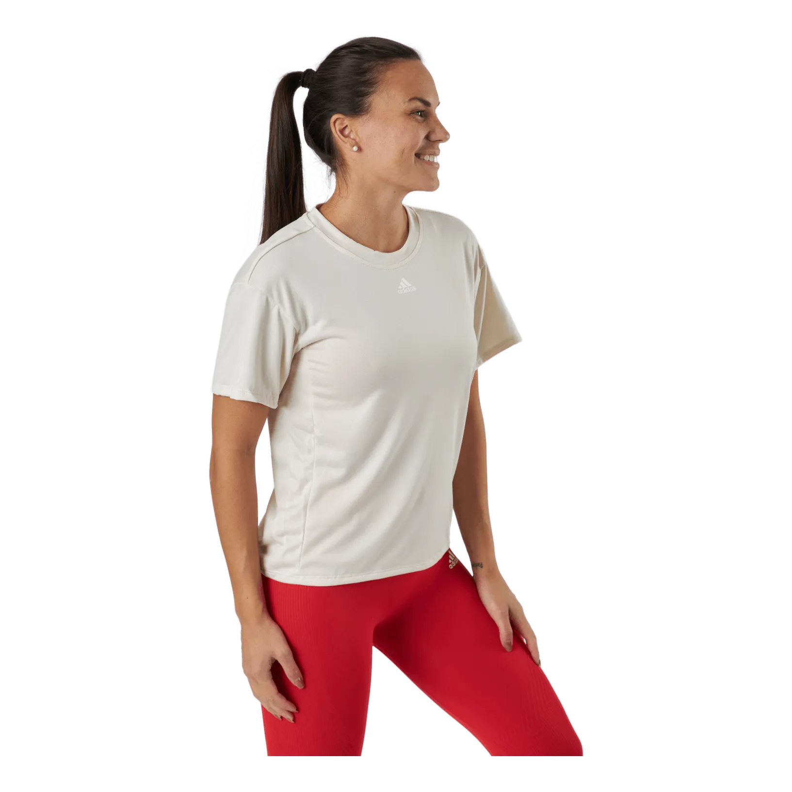 Adidas Training 3S Aeroready Tee Wonder White