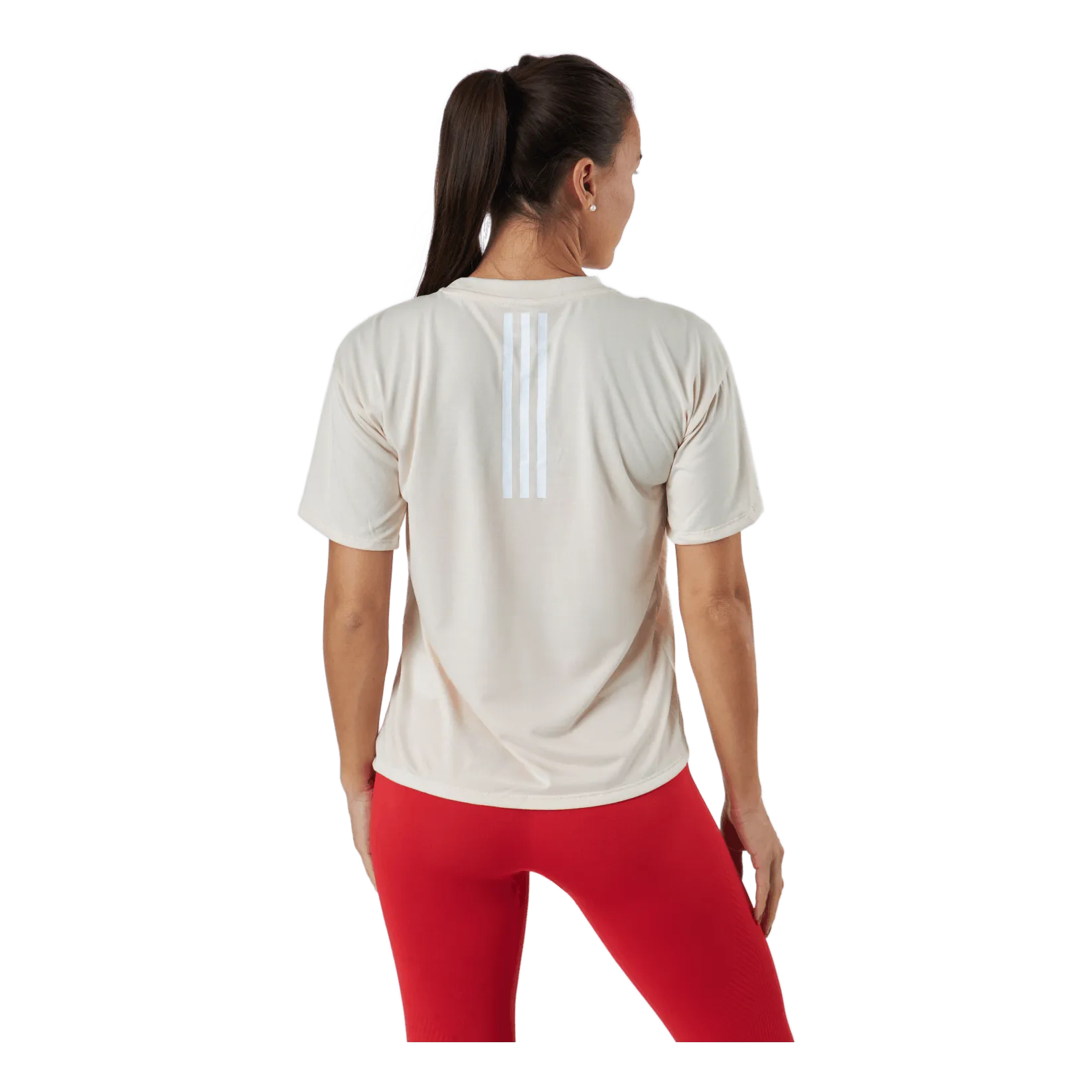 Adidas Training 3S Aeroready Tee Wonder White