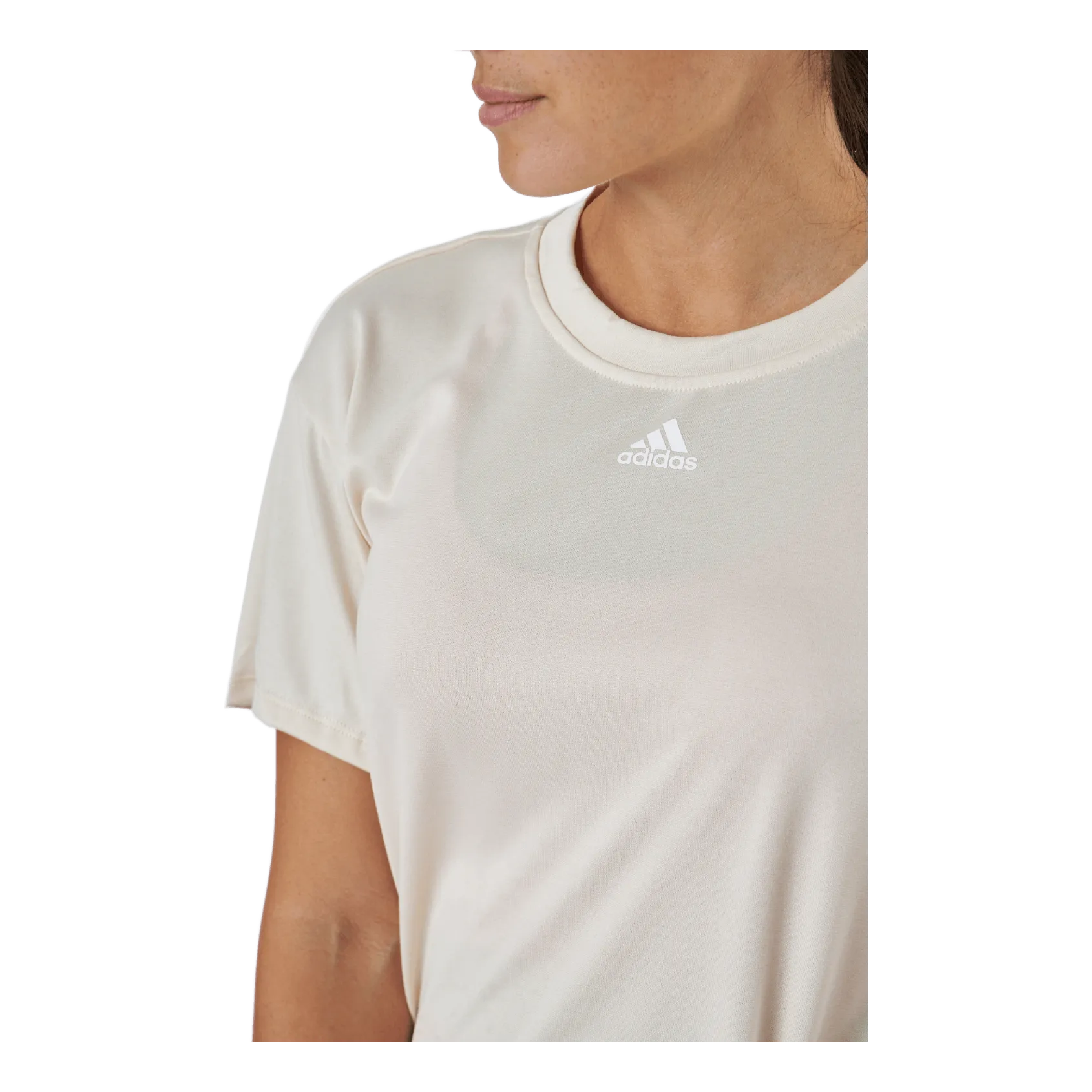 Adidas Training 3S Aeroready Tee Wonder White