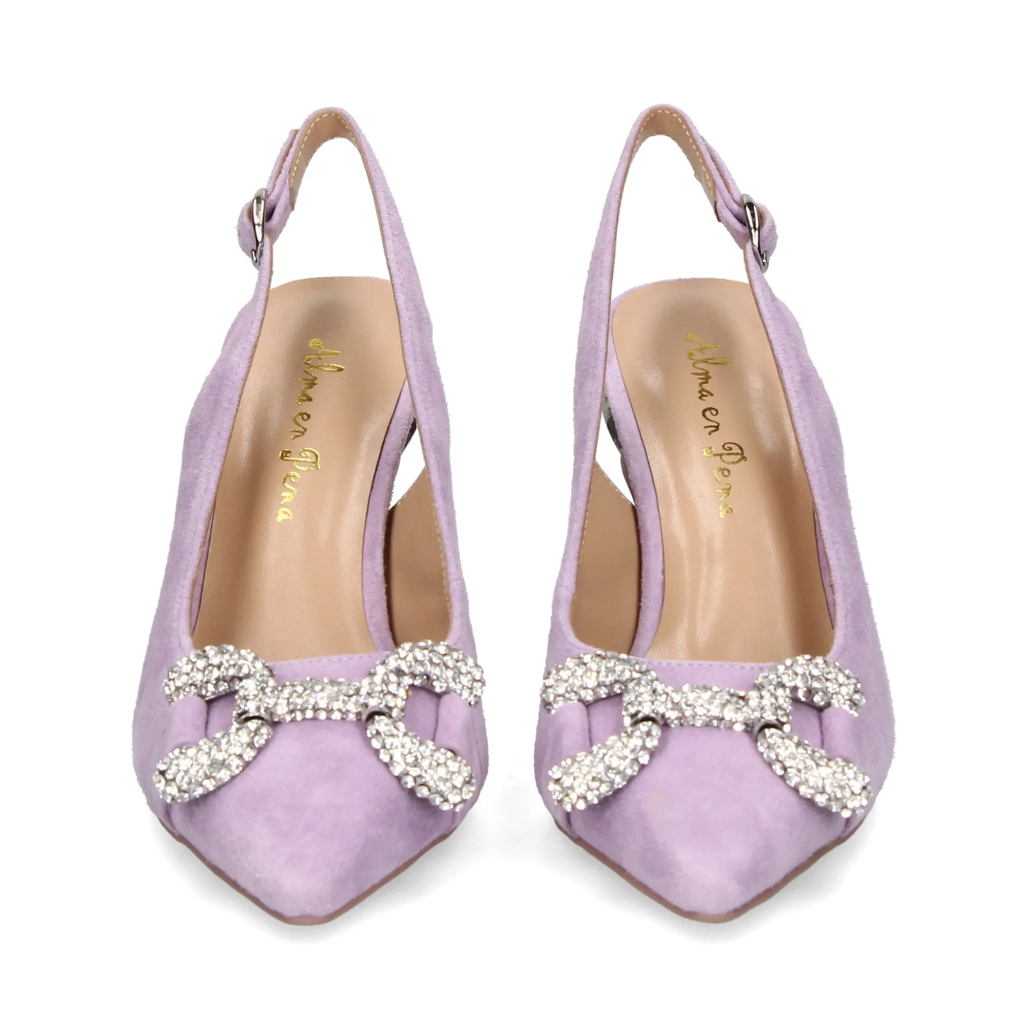 ALMA EN PENA Zapatos de tacón alto LILA