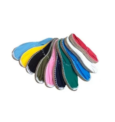 Alpargatas de esparto plana Made in Spain en verde