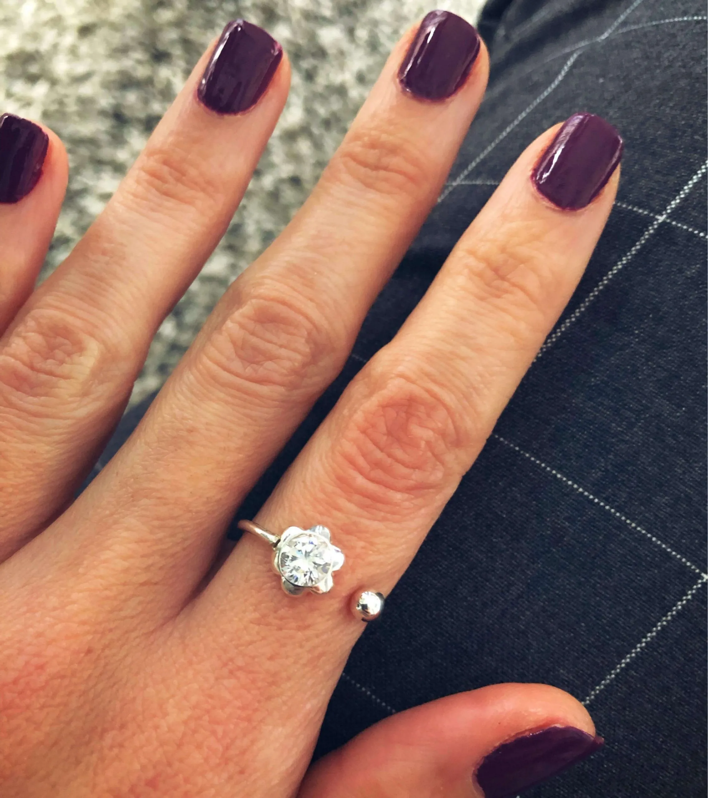 Anillo Casual Flor
