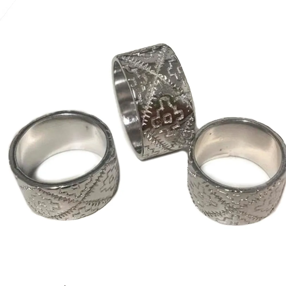ANILLO  CHENTEO ANCHO  RODIO