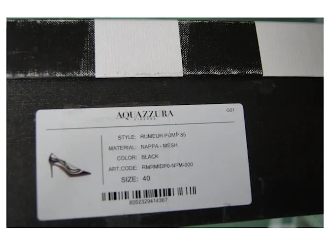 Aquazzura Zapatos de tacón Negro 
