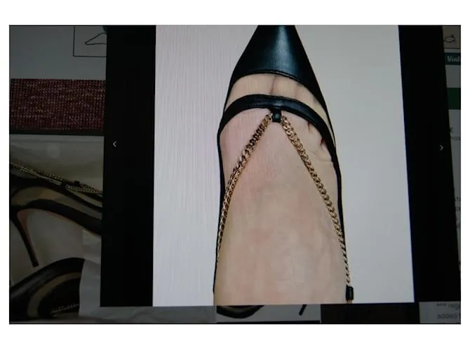 Aquazzura Zapatos de tacón Negro 