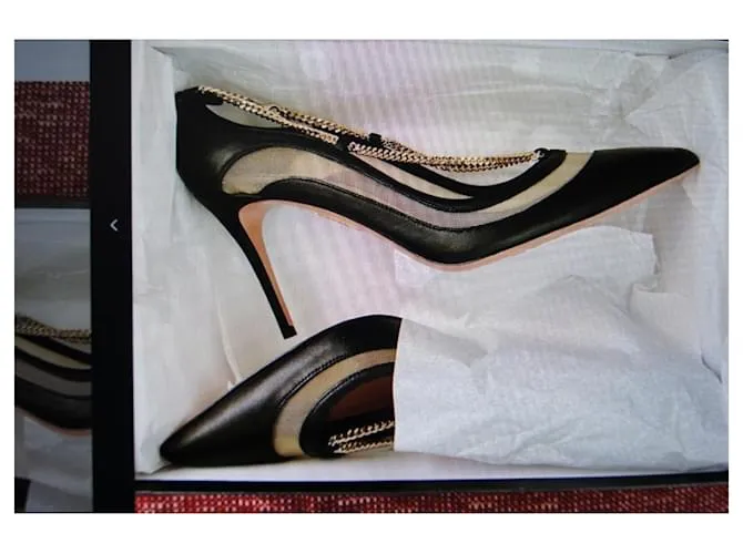 Aquazzura Zapatos de tacón Negro 