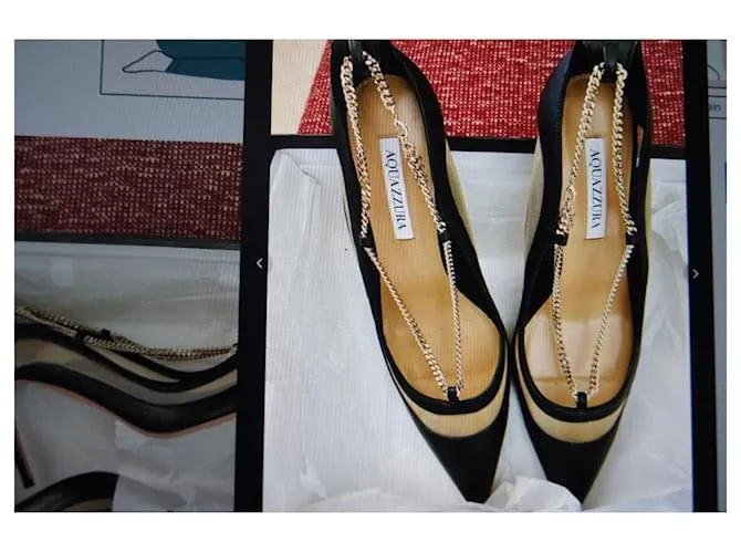 Aquazzura Zapatos de tacón Negro 
