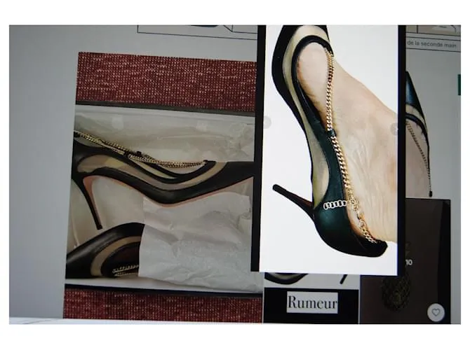 Aquazzura Zapatos de tacón Negro 