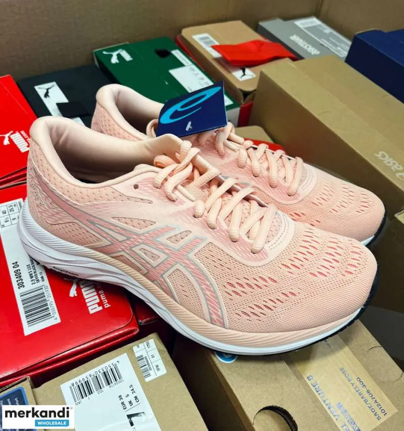 ASICS y PUMA: ¡una mezcla de calzado! ¡Zapatos deportivos en paquetes!