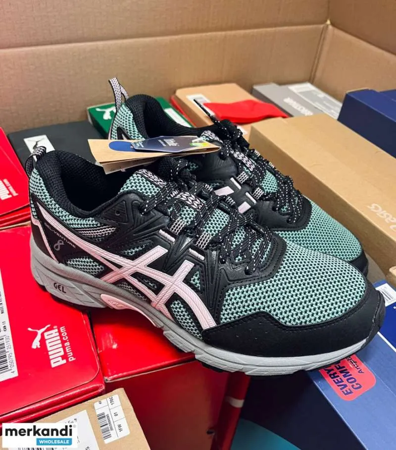 ASICS y PUMA: ¡una mezcla de calzado! ¡Zapatos deportivos en paquetes!