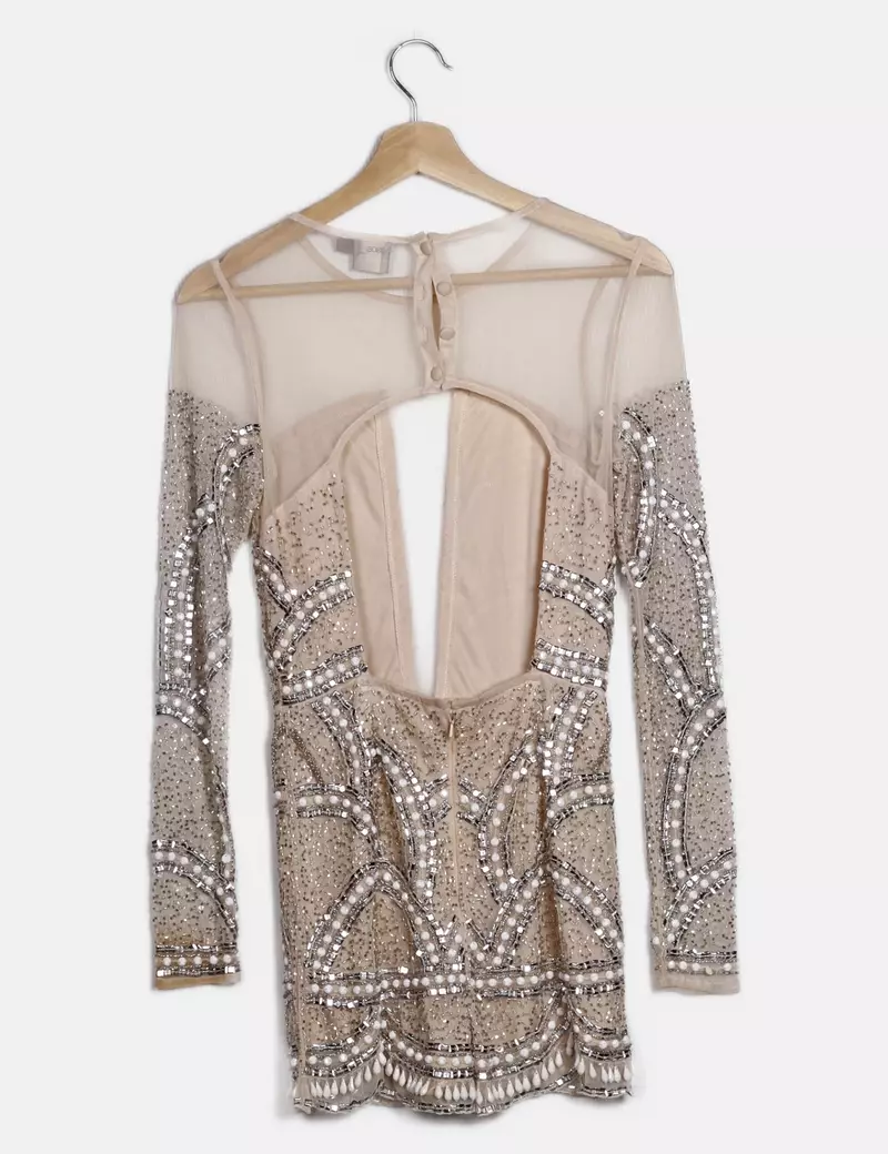 Asos Vestido formal glitter