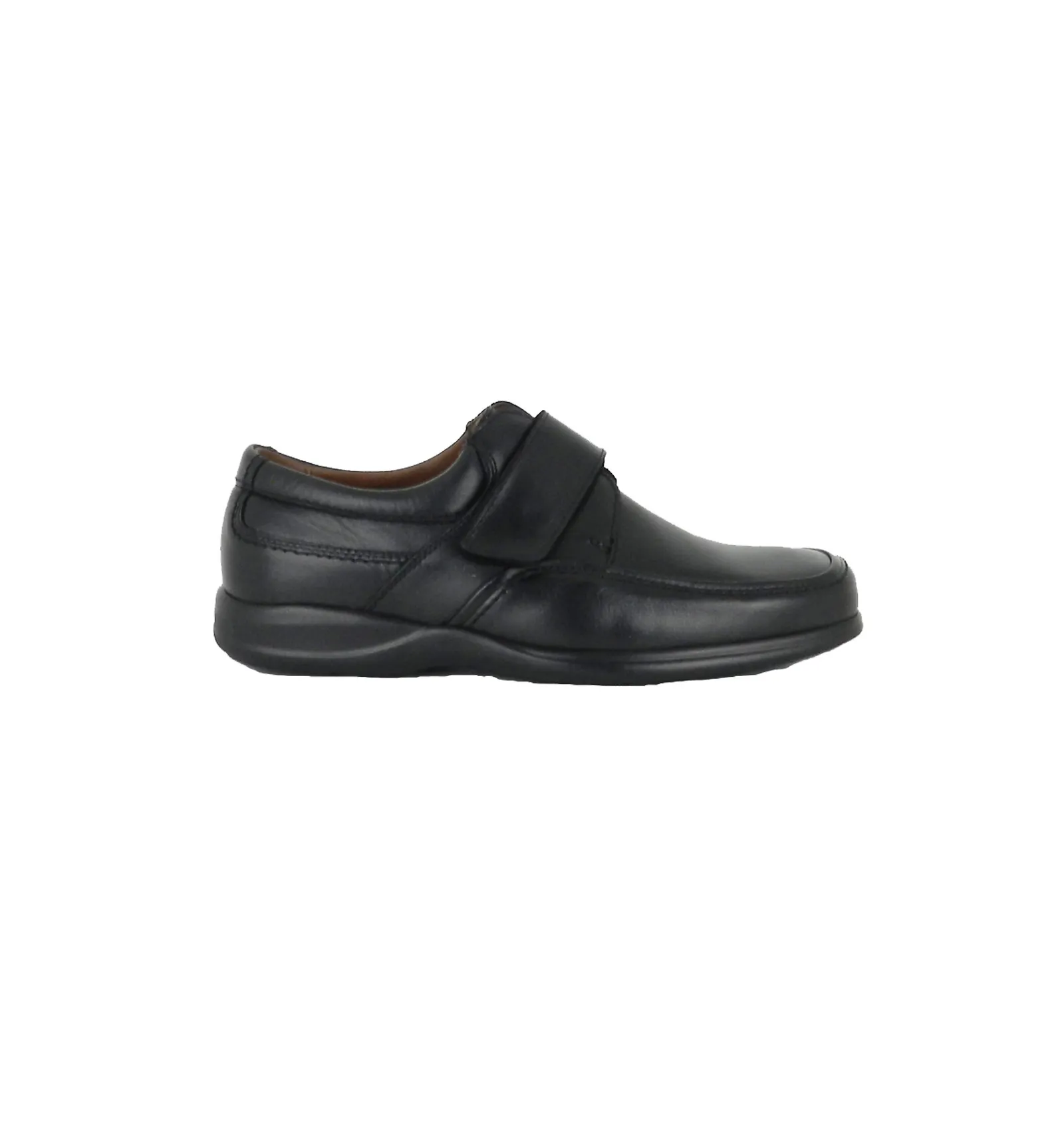 BAERCHI  ZAPATOS VELCRO PROFESIONAL NEGRO