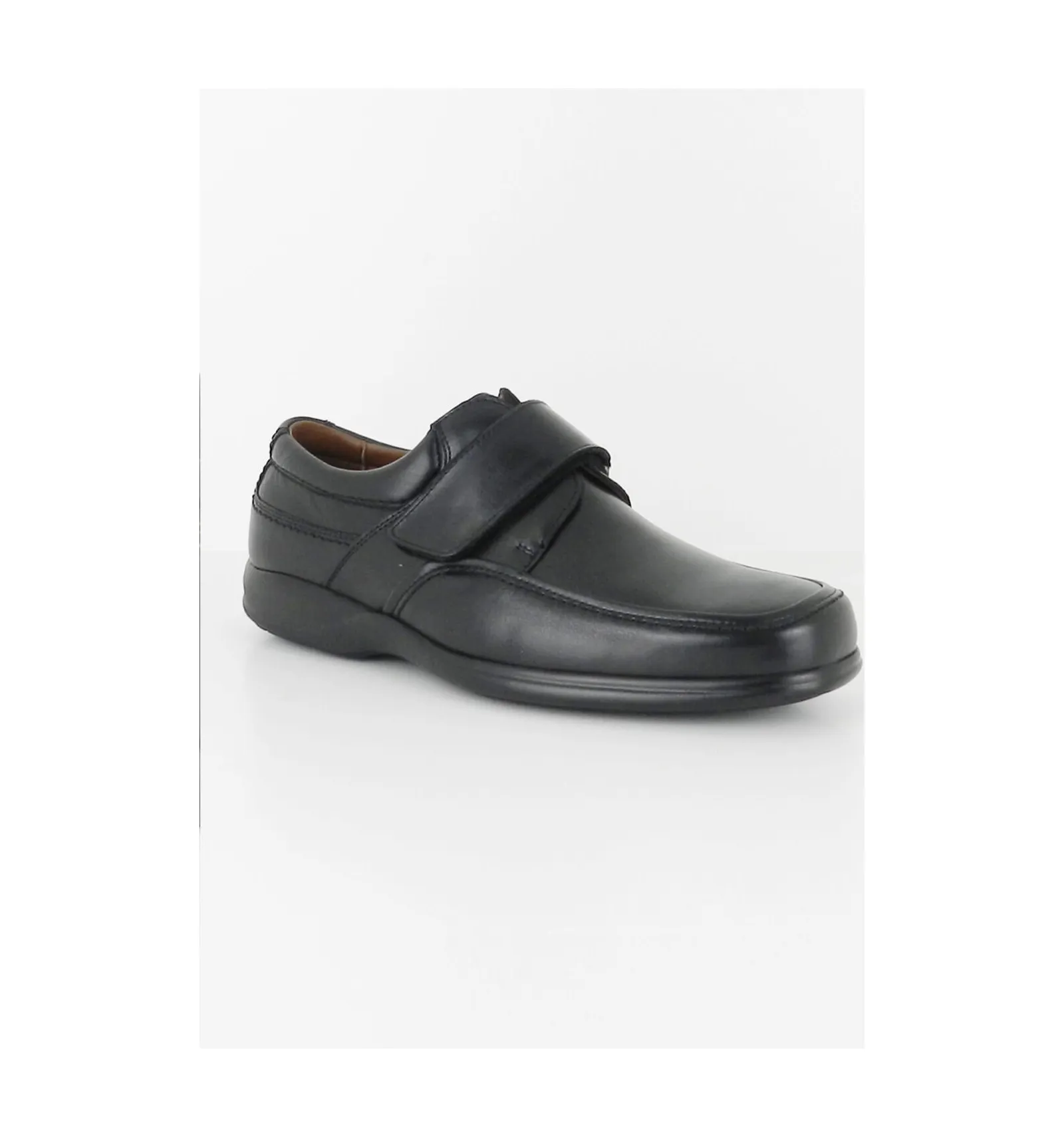 BAERCHI  ZAPATOS VELCRO PROFESIONAL NEGRO