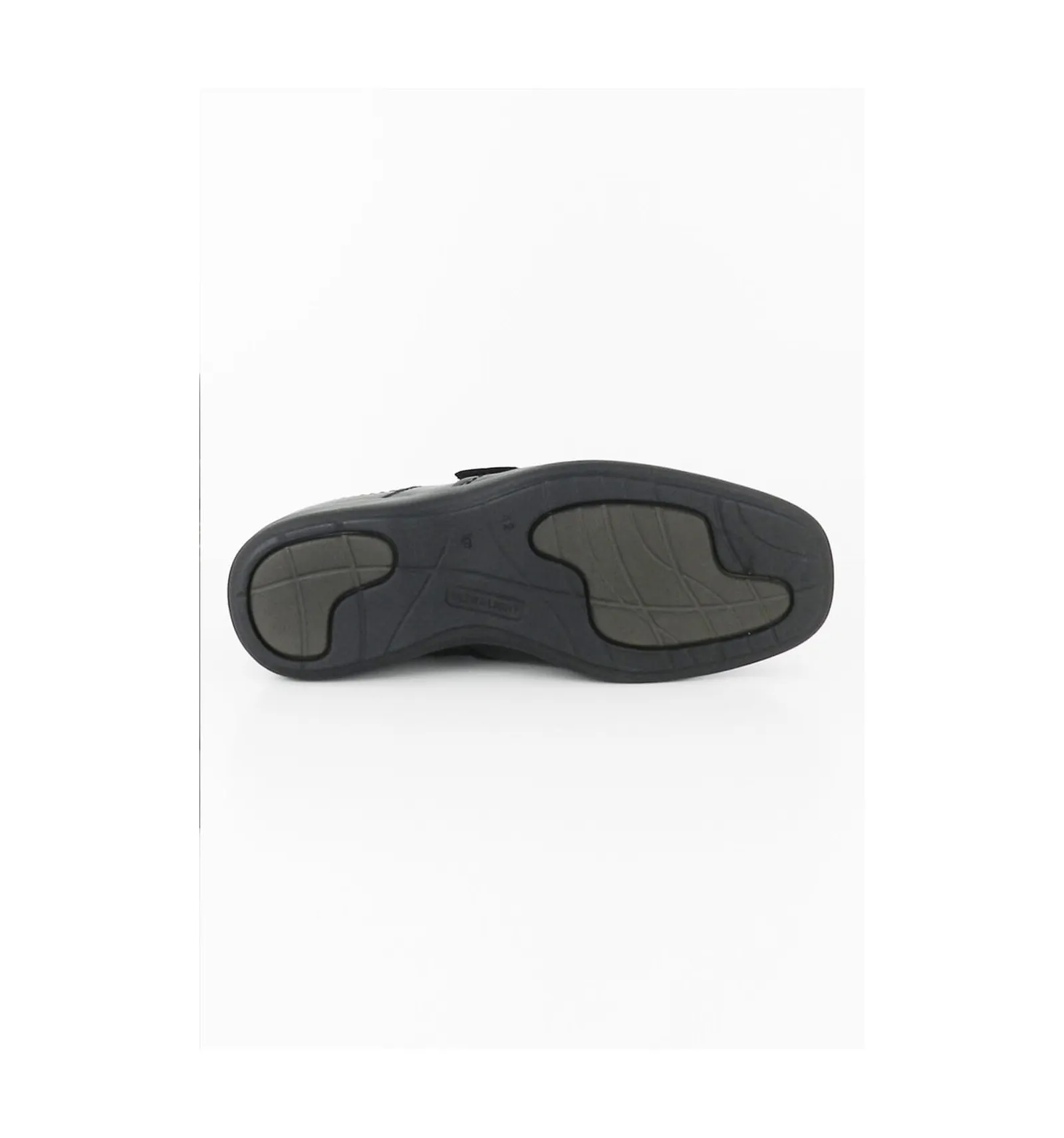 BAERCHI  ZAPATOS VELCRO PROFESIONAL NEGRO