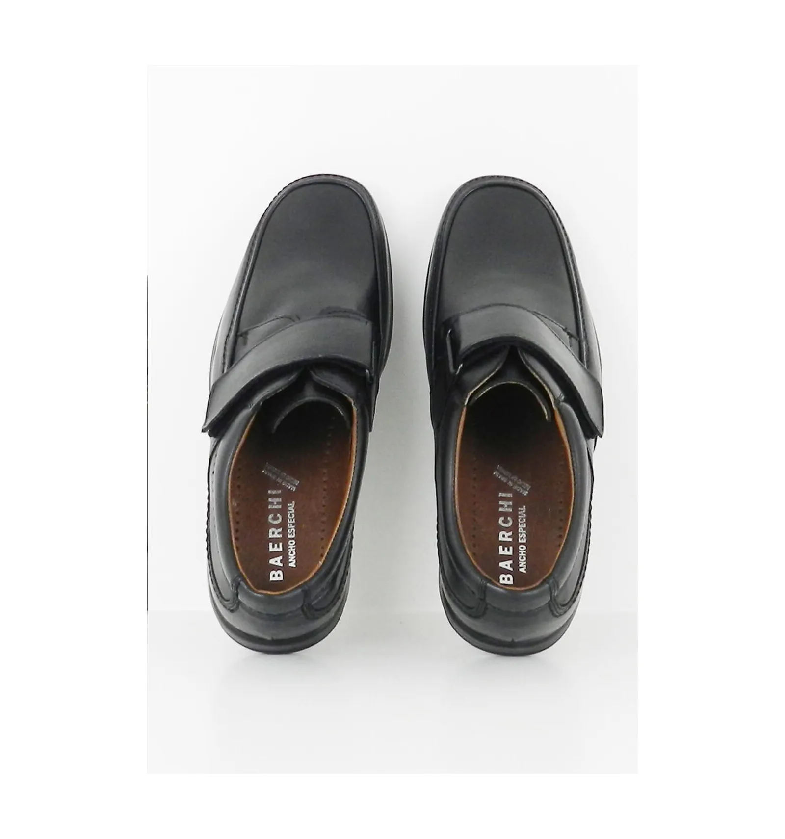 BAERCHI  ZAPATOS VELCRO PROFESIONAL NEGRO