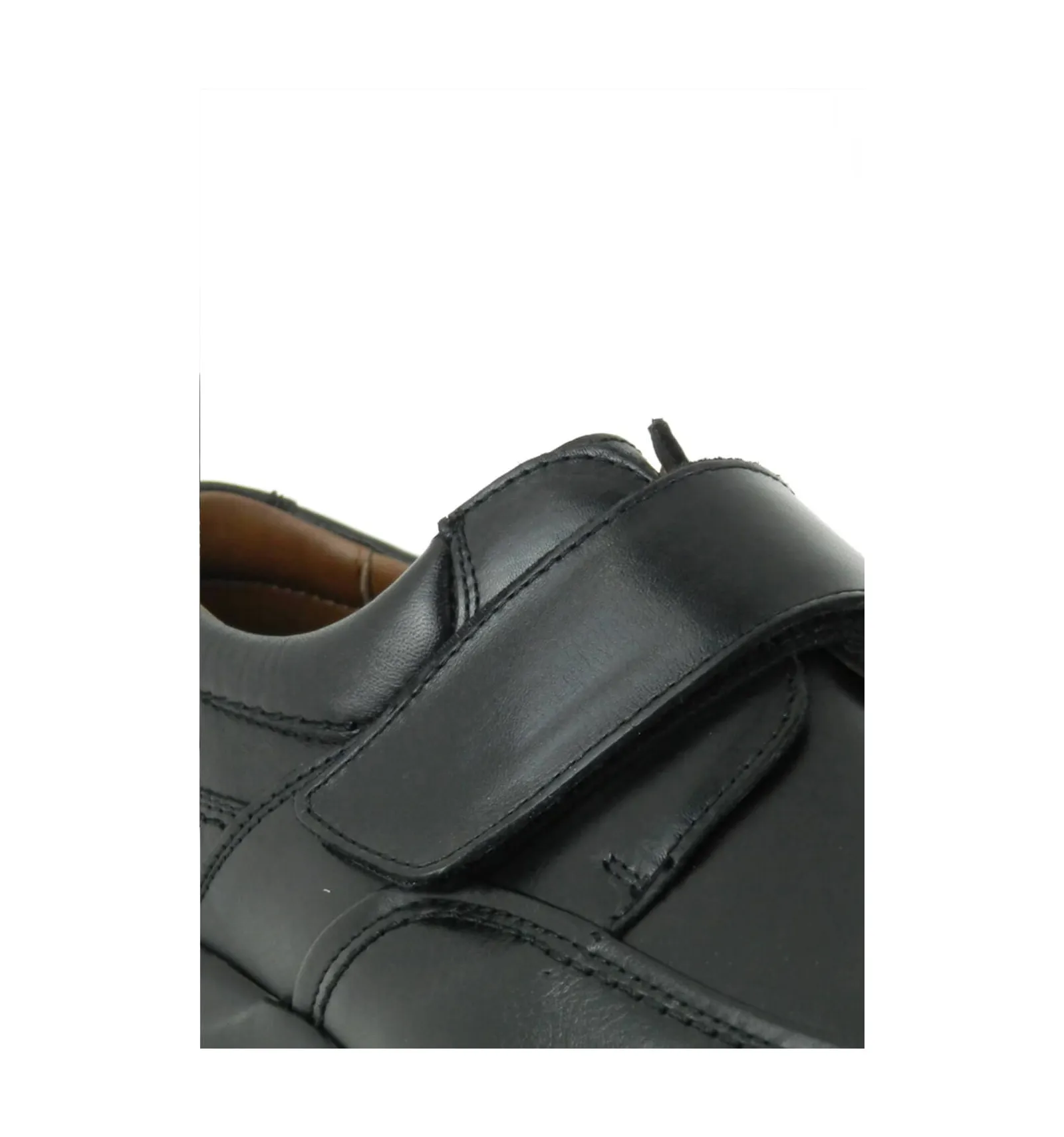 BAERCHI  ZAPATOS VELCRO PROFESIONAL NEGRO