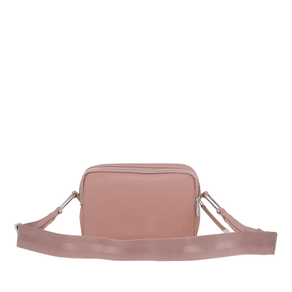 BANDOLERA BEHER ANTIQUE PINK XS