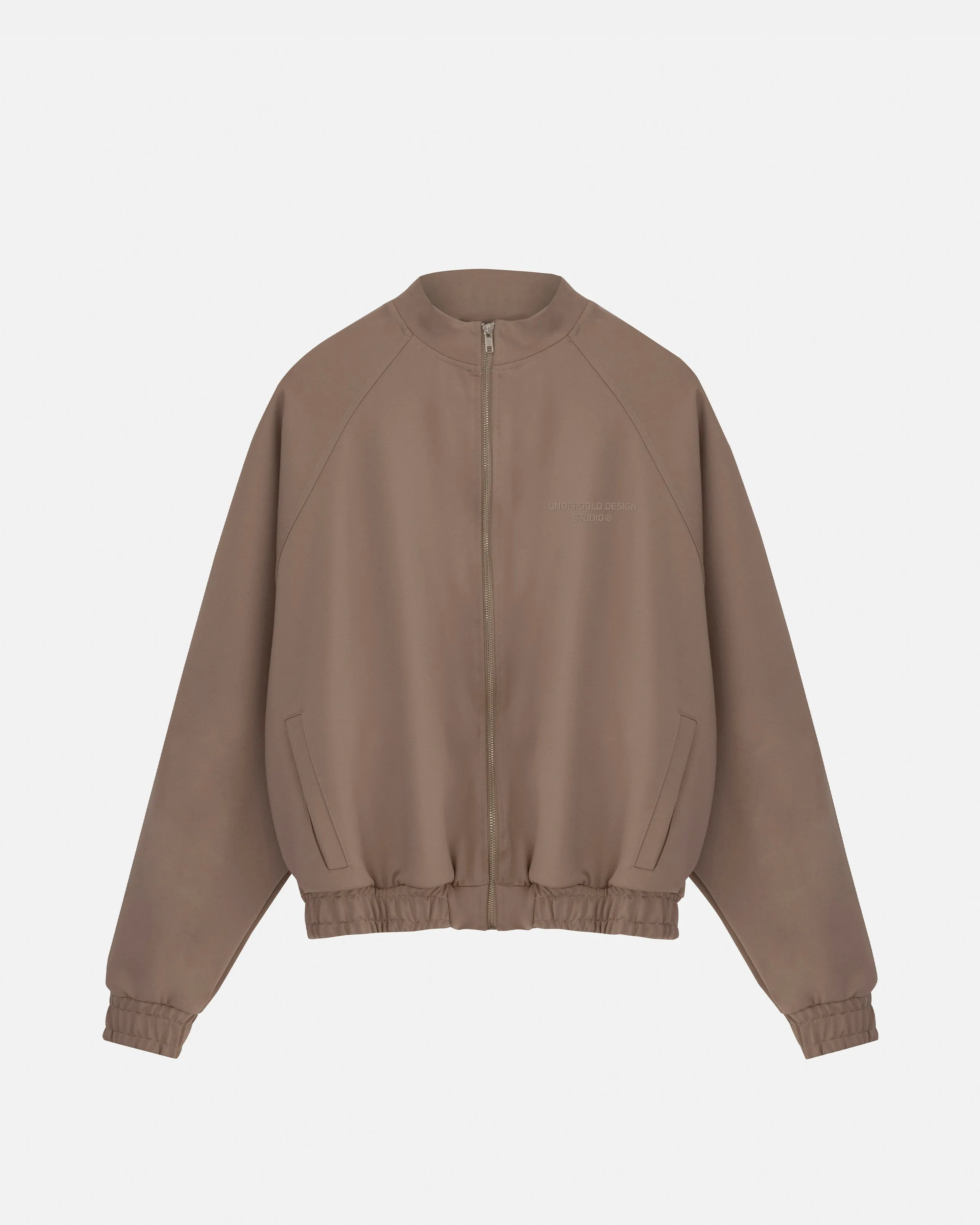 Basics Tracksuit Jacket Sand