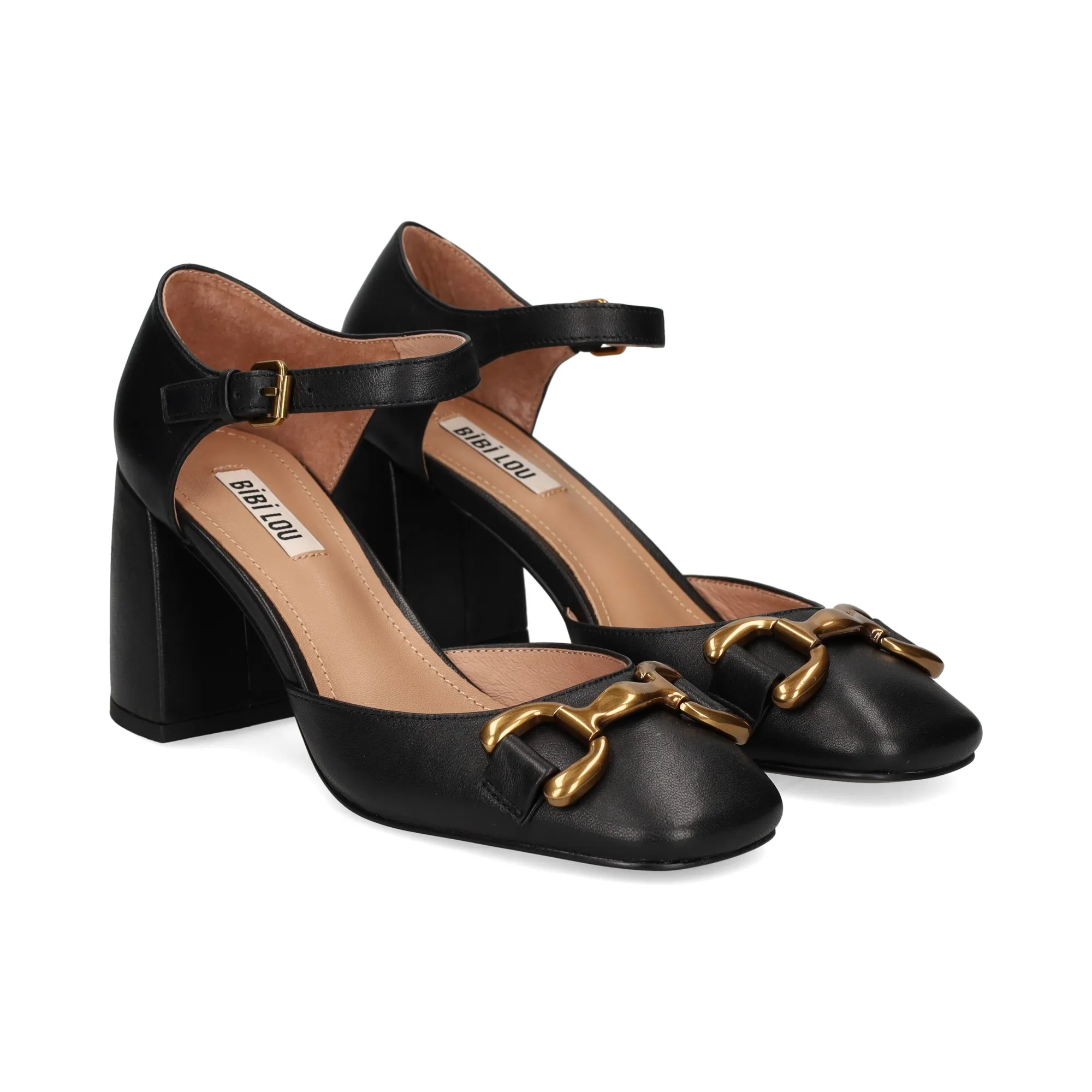 BIBI LOU Zapatos de tacón medio de Mujer NEGRO