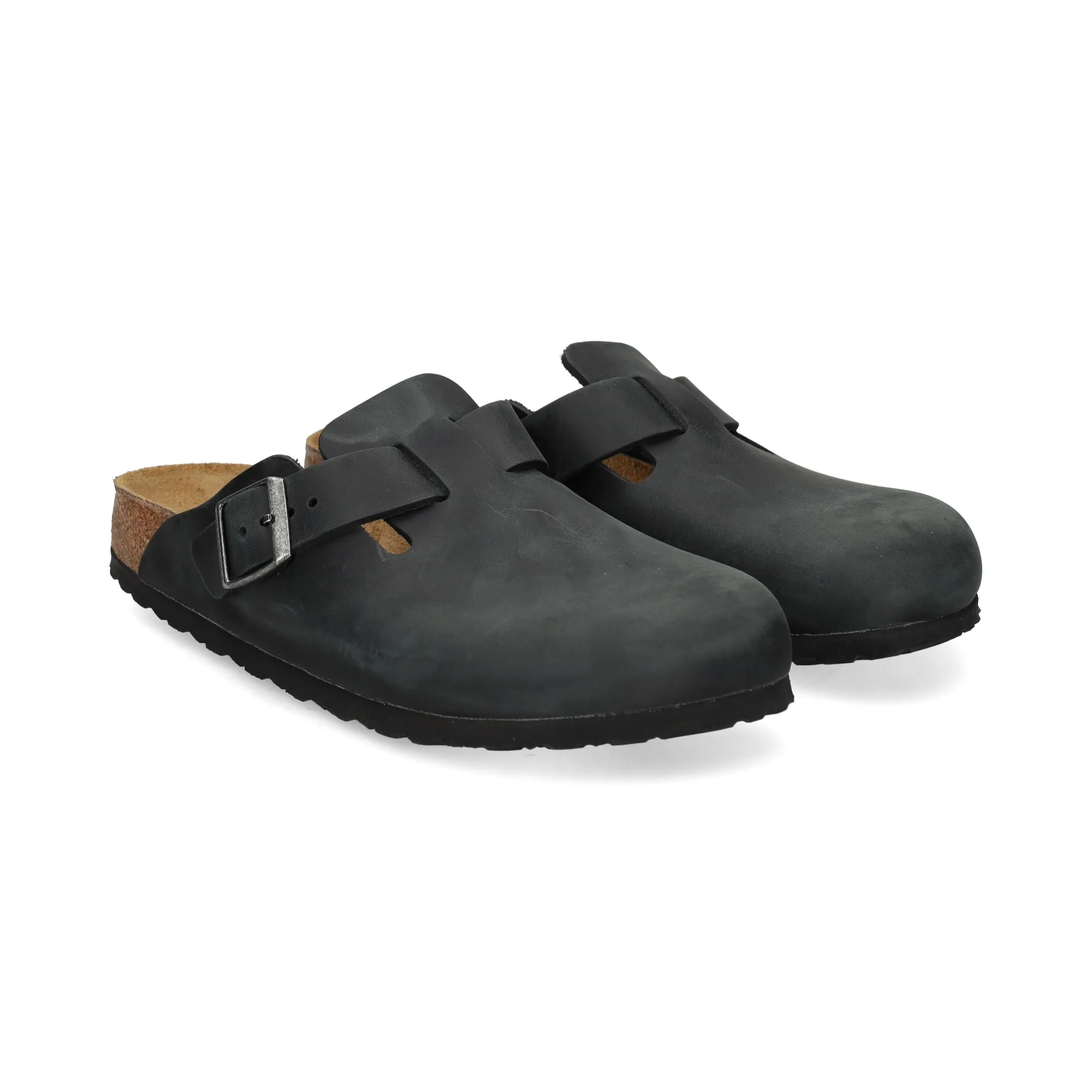 BIRKENSTOCK Zuecos de hombre NEGRO