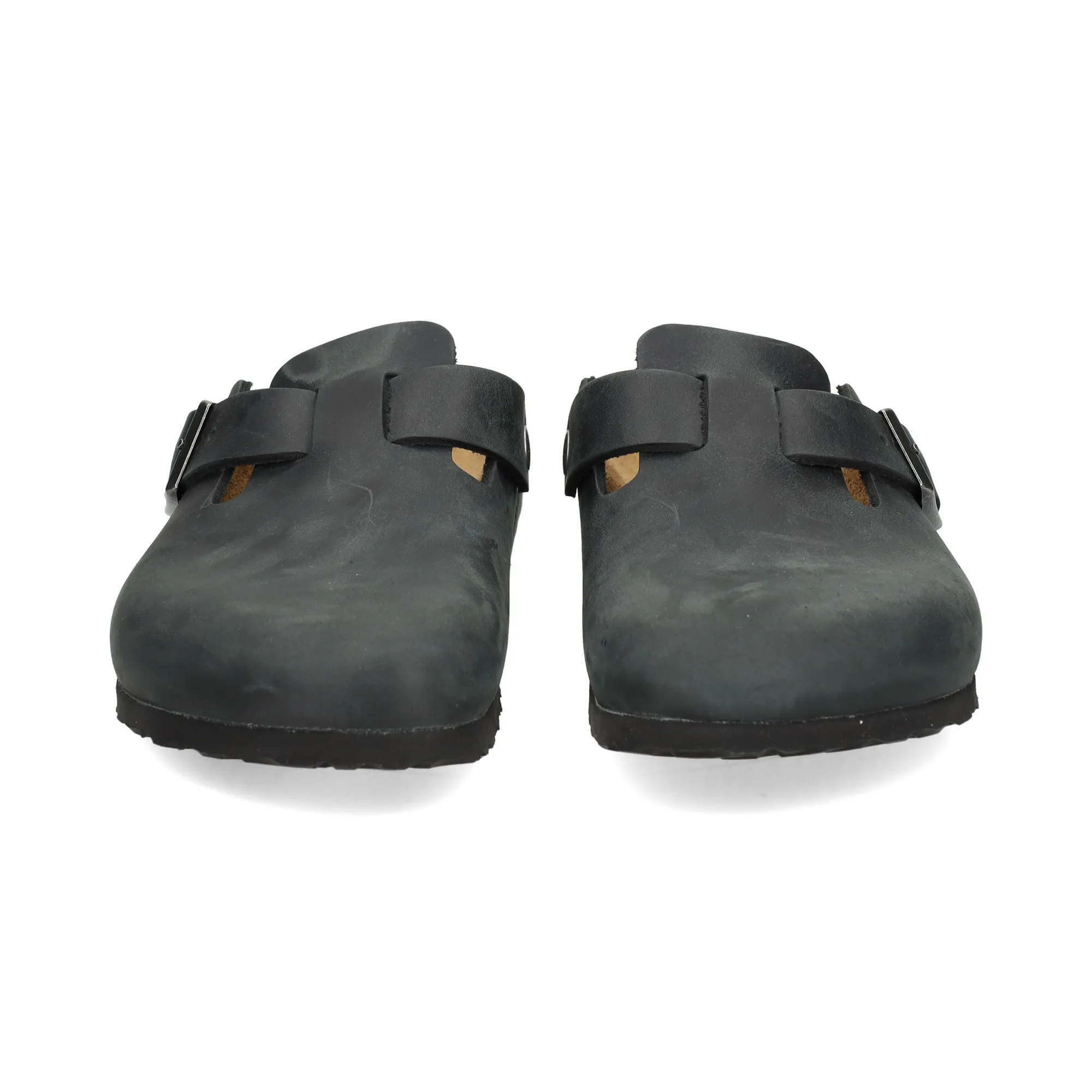 BIRKENSTOCK Zuecos de hombre NEGRO