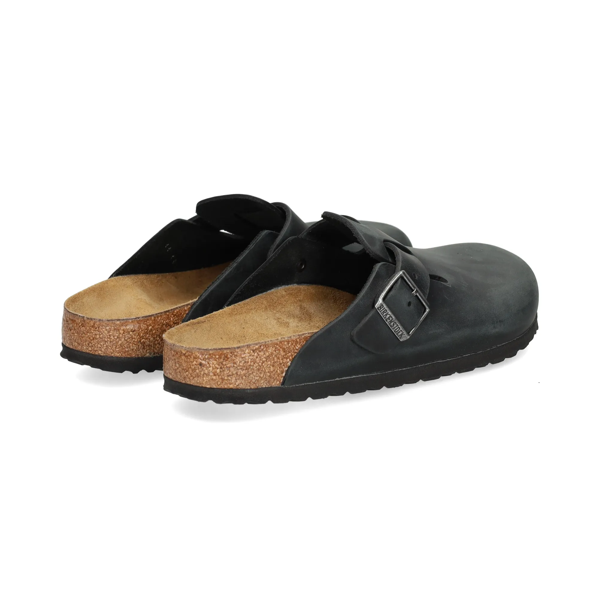 BIRKENSTOCK Zuecos de hombre NEGRO