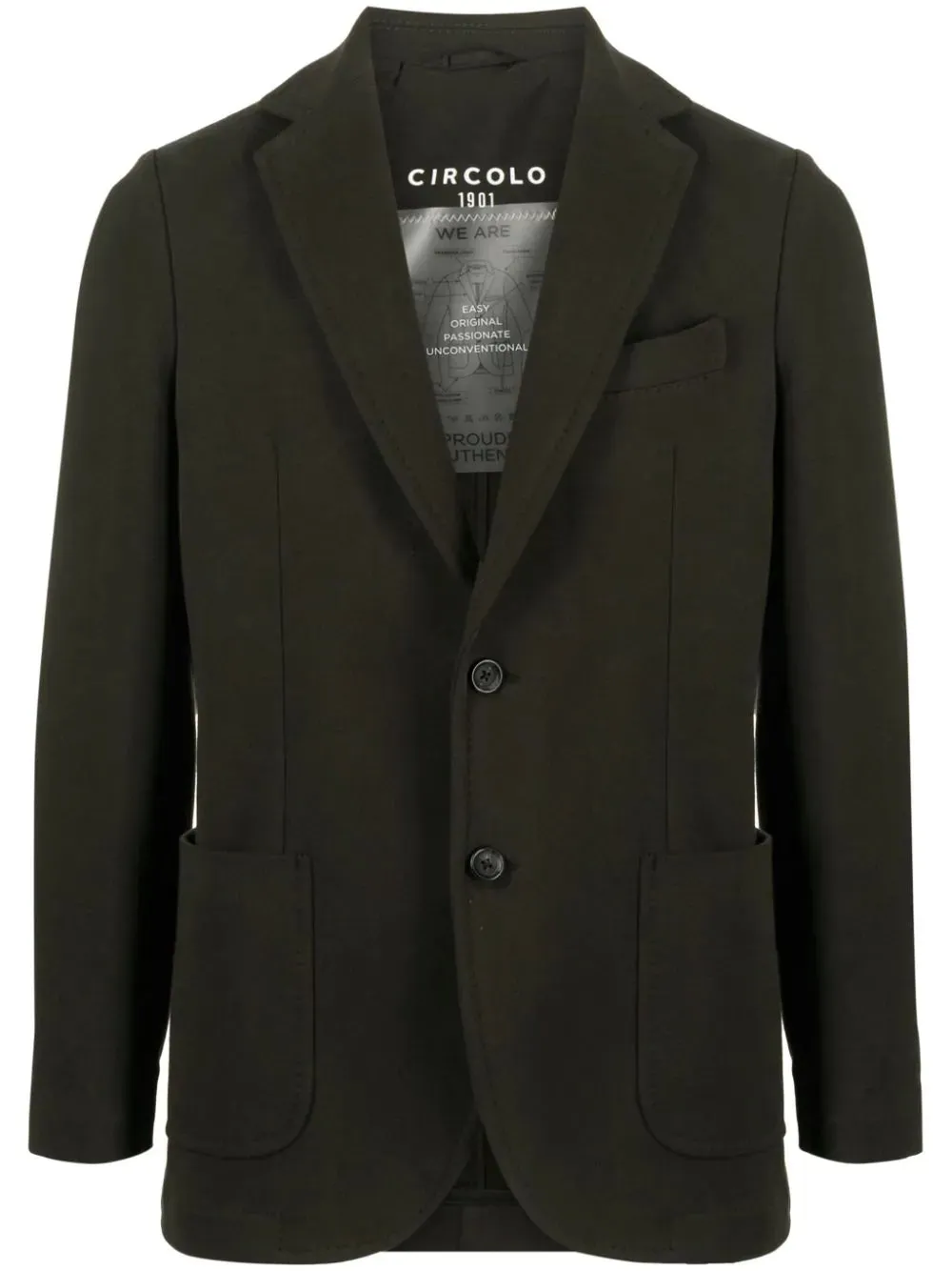 BLAZER BOLSILLOS MUSGO