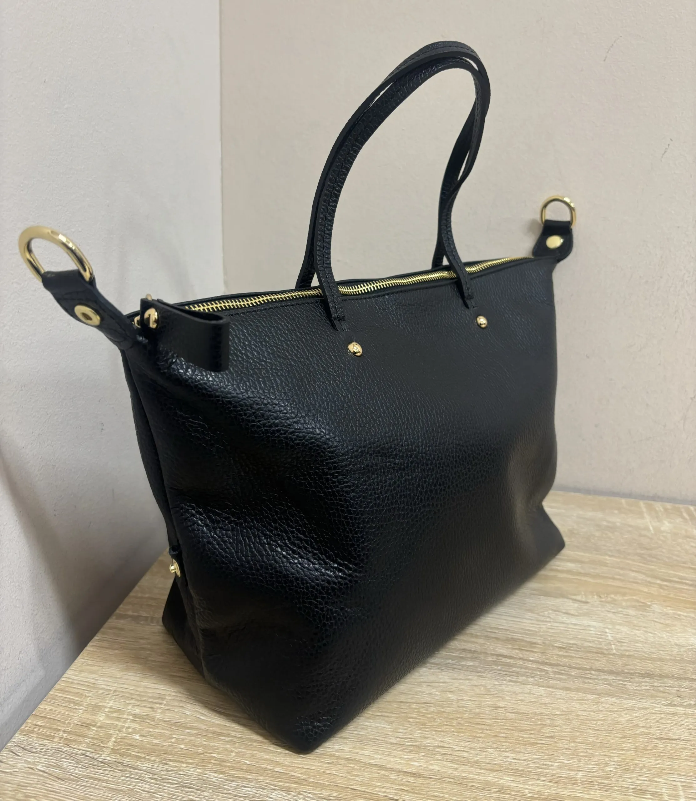 Bolso City Piel Negro