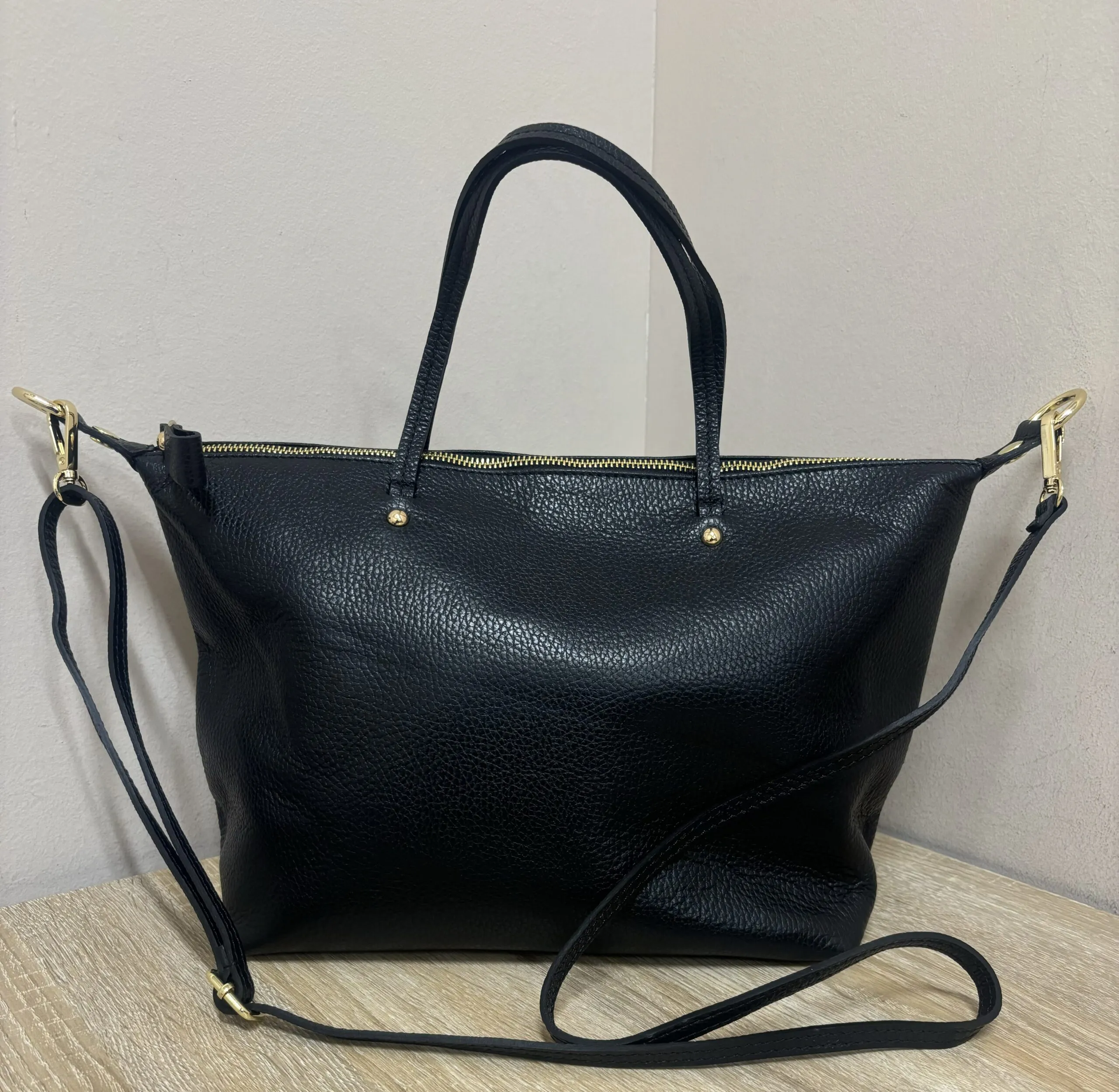Bolso City Piel Negro