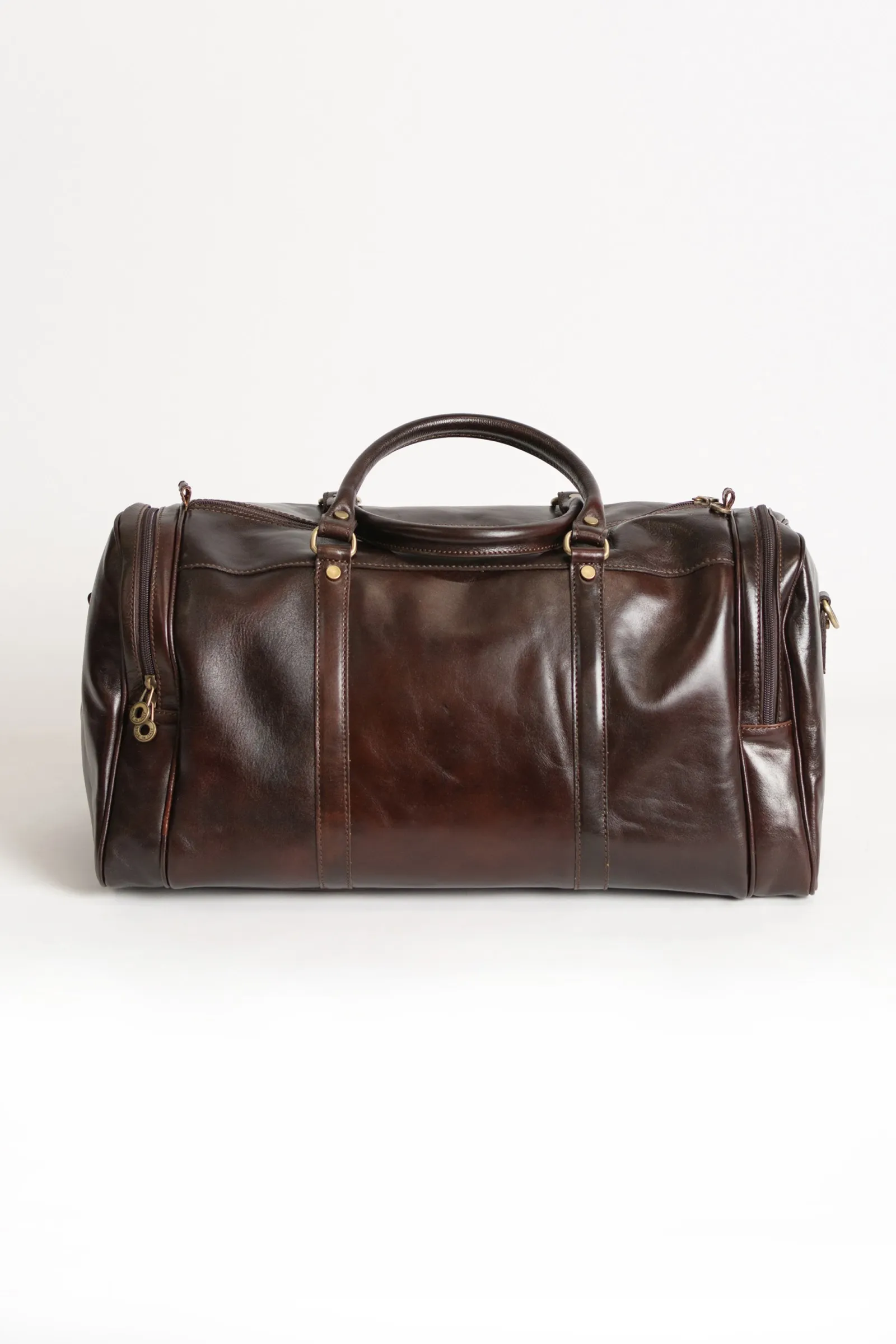 Bolso de piel natural Ava, marrón