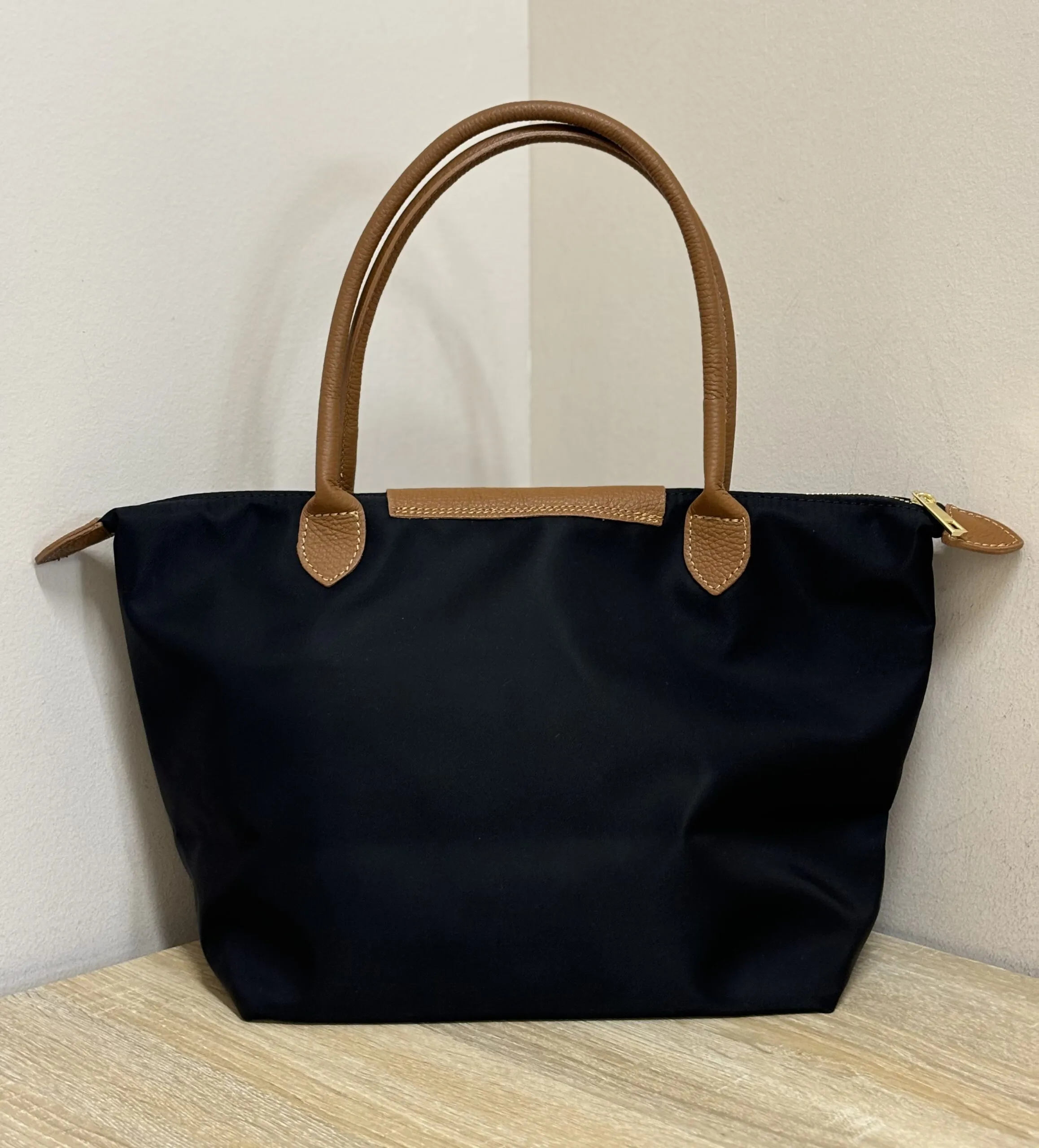 Bolso Longchi Loneta Negro