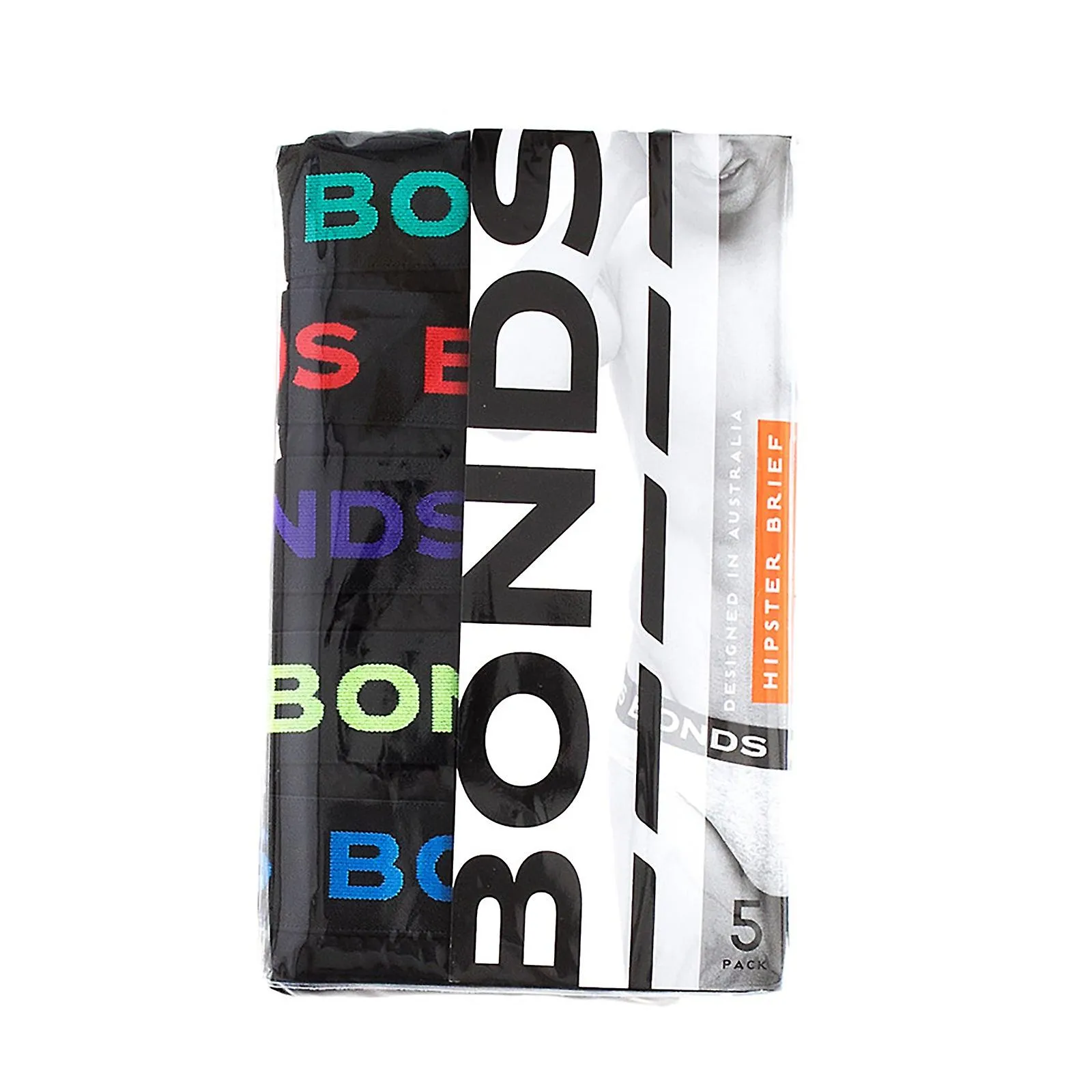 Bonds 5 pack hombre, surtido de calzoncillos hipster de algodón negro, ropa interior cómoda, ropa interior m8dm5t 39k
