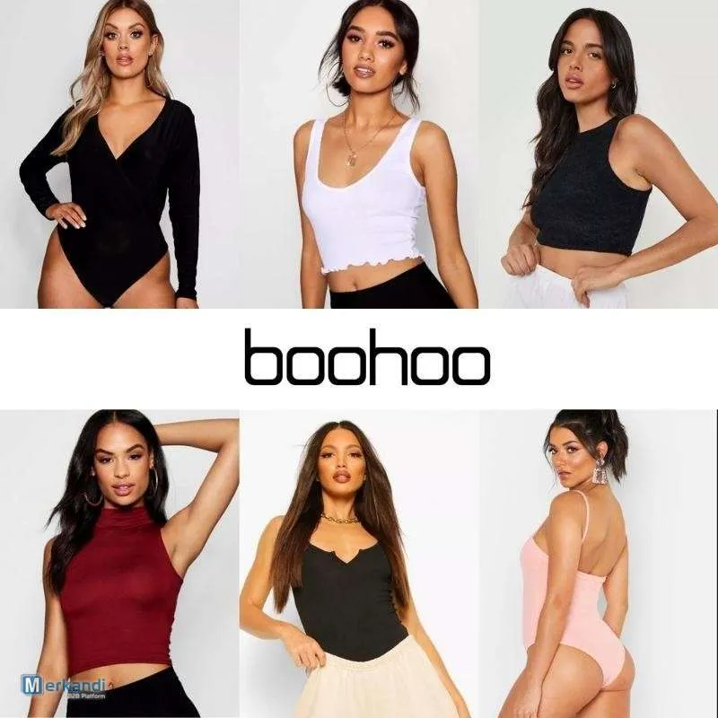 Boohoo Tops y Bodies lote surtido ropa de verano