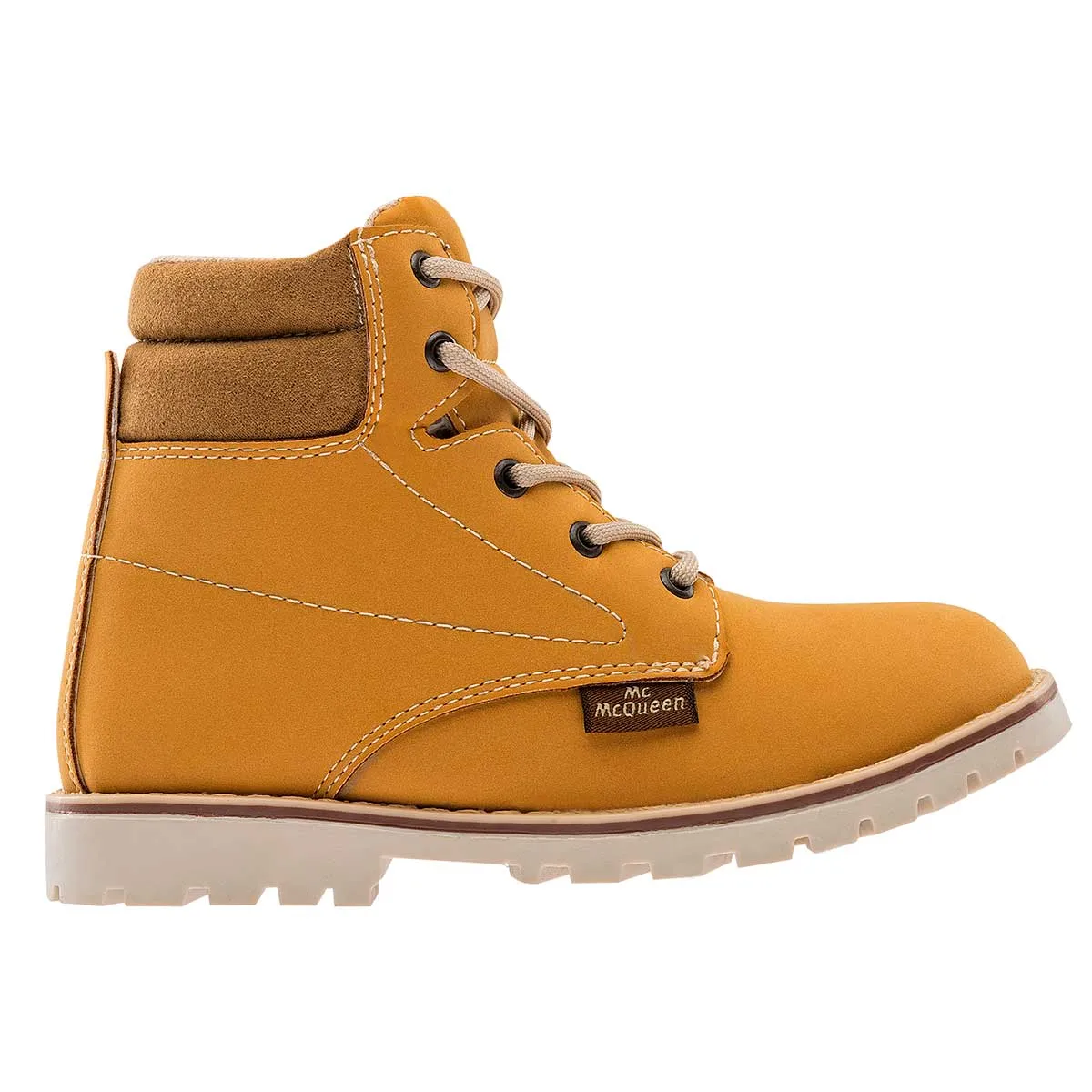 Botas Exterior Sintético Color Amarillo Para Niño De Mcqueen