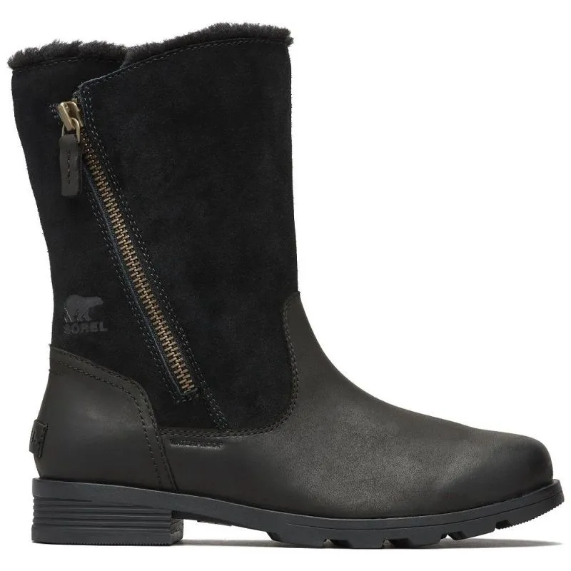Botas Sorel Emelie Foldover (Negro) mujer
