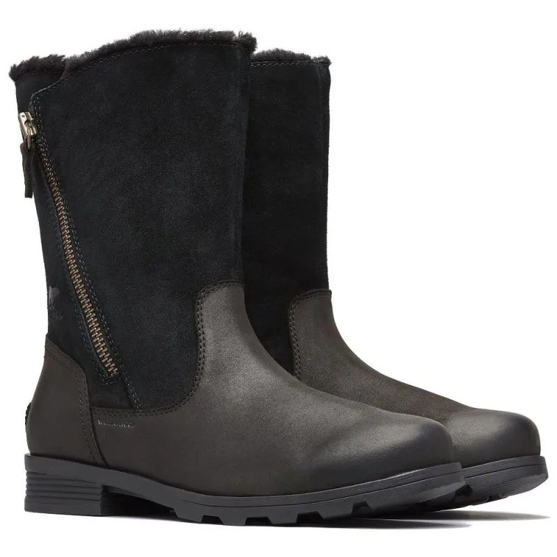 Botas Sorel Emelie Foldover (Negro) mujer