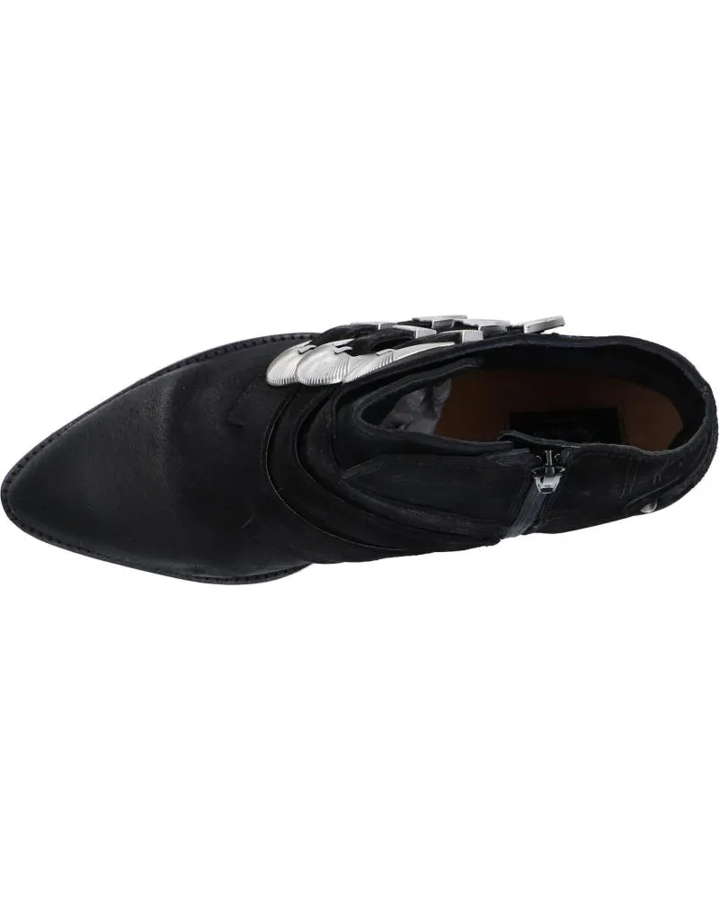 Botines de Mujer PEPE JEANS PLS50392 WESTERN W BUCKLE 999 BLACK