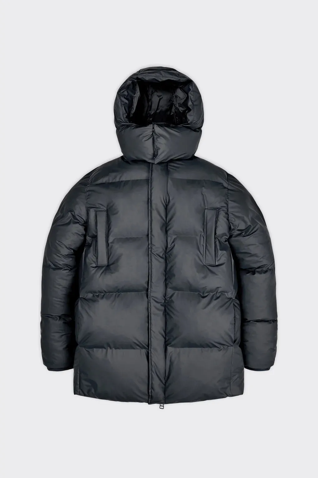 BOXY PUFFER PARKA SLATE