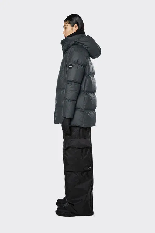 BOXY PUFFER PARKA SLATE