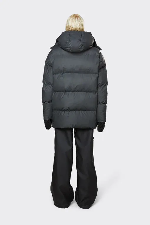 BOXY PUFFER PARKA SLATE